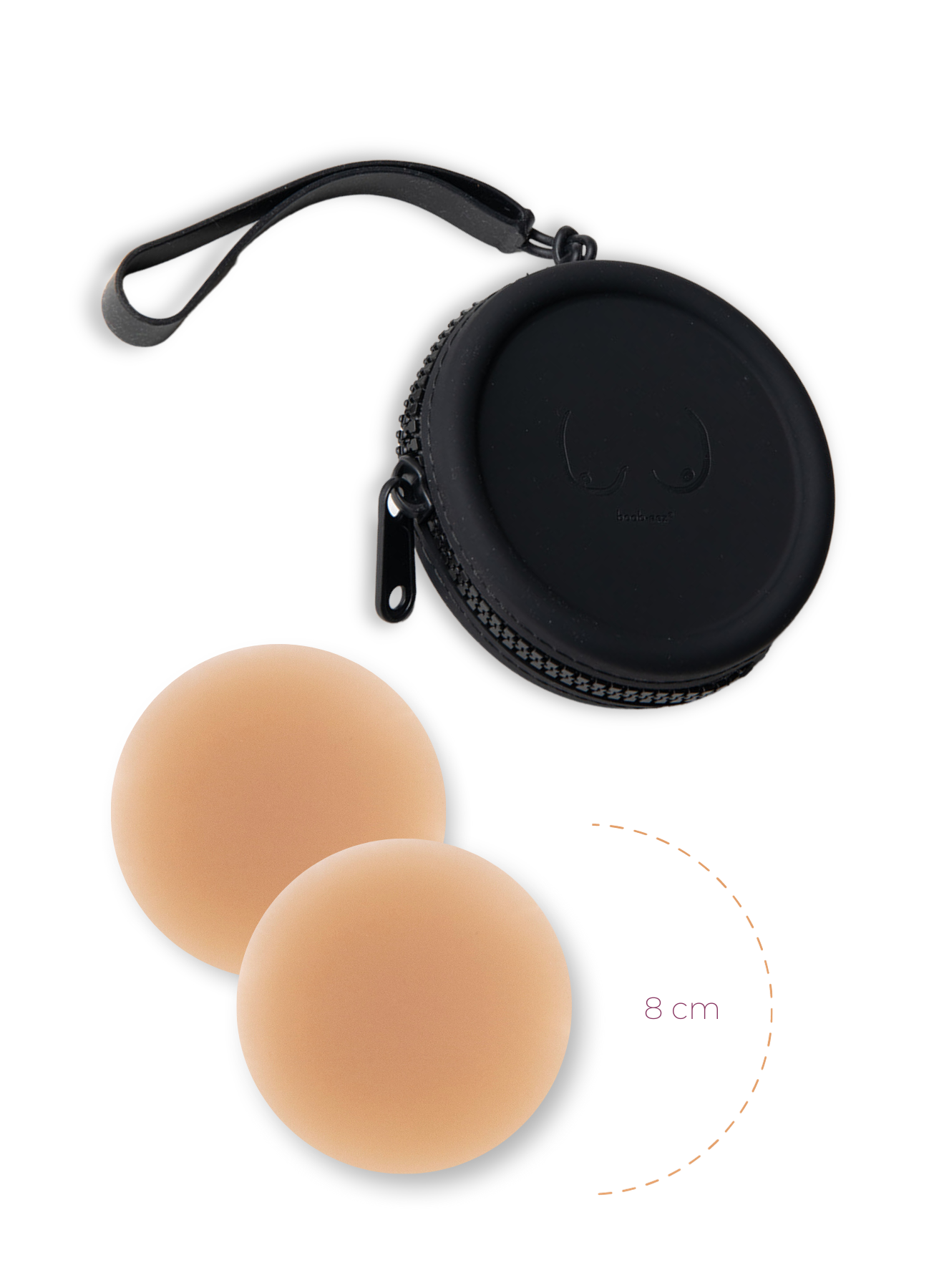 X1 Silicone Travel Case + x1 Pair of "Headlight Hiders"