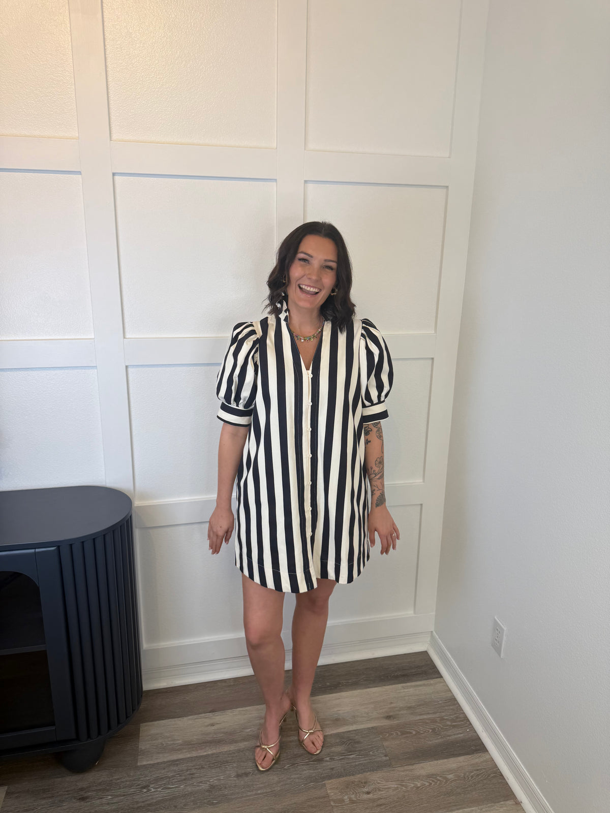 The Charming Stripes Dress