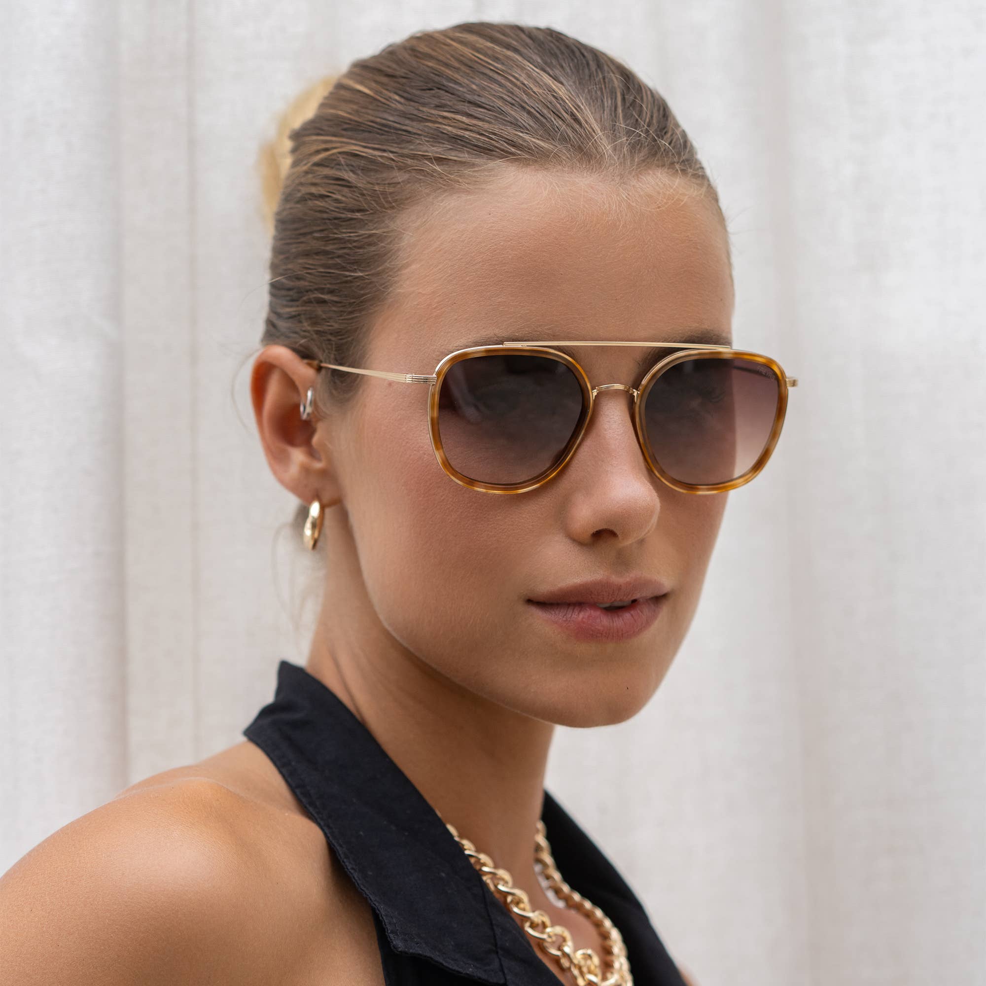 Weston  Round Unisex Sunglasses