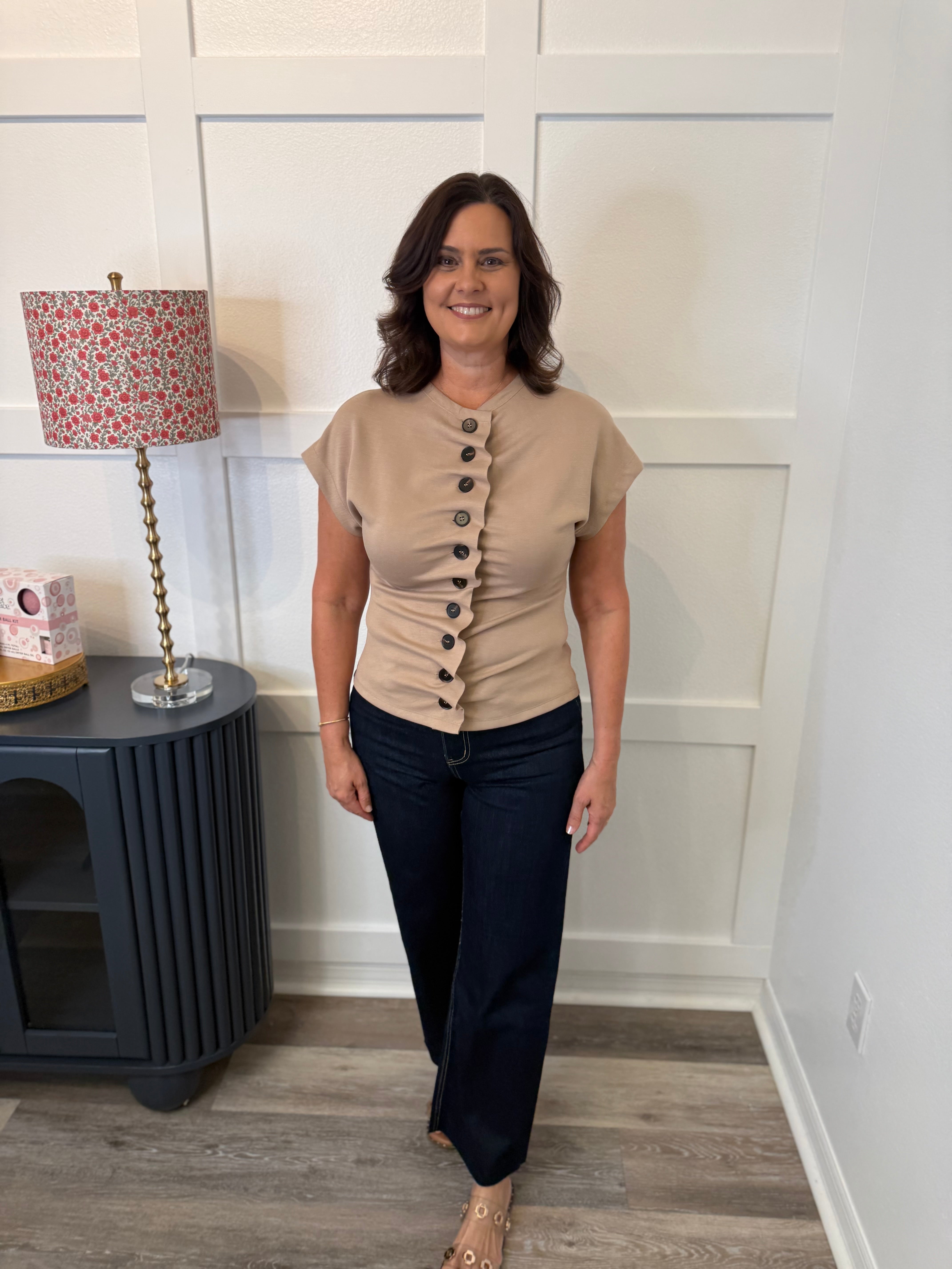 Harper Button Down Top