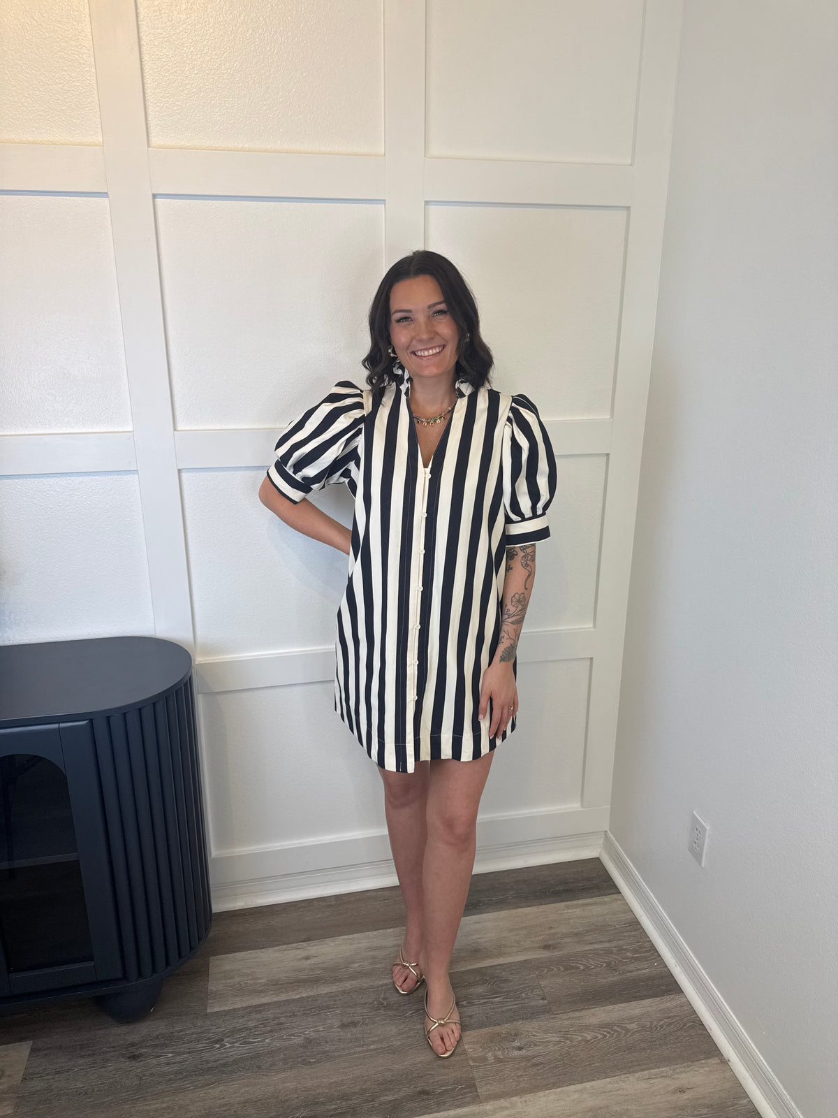 The Charming Stripes Dress