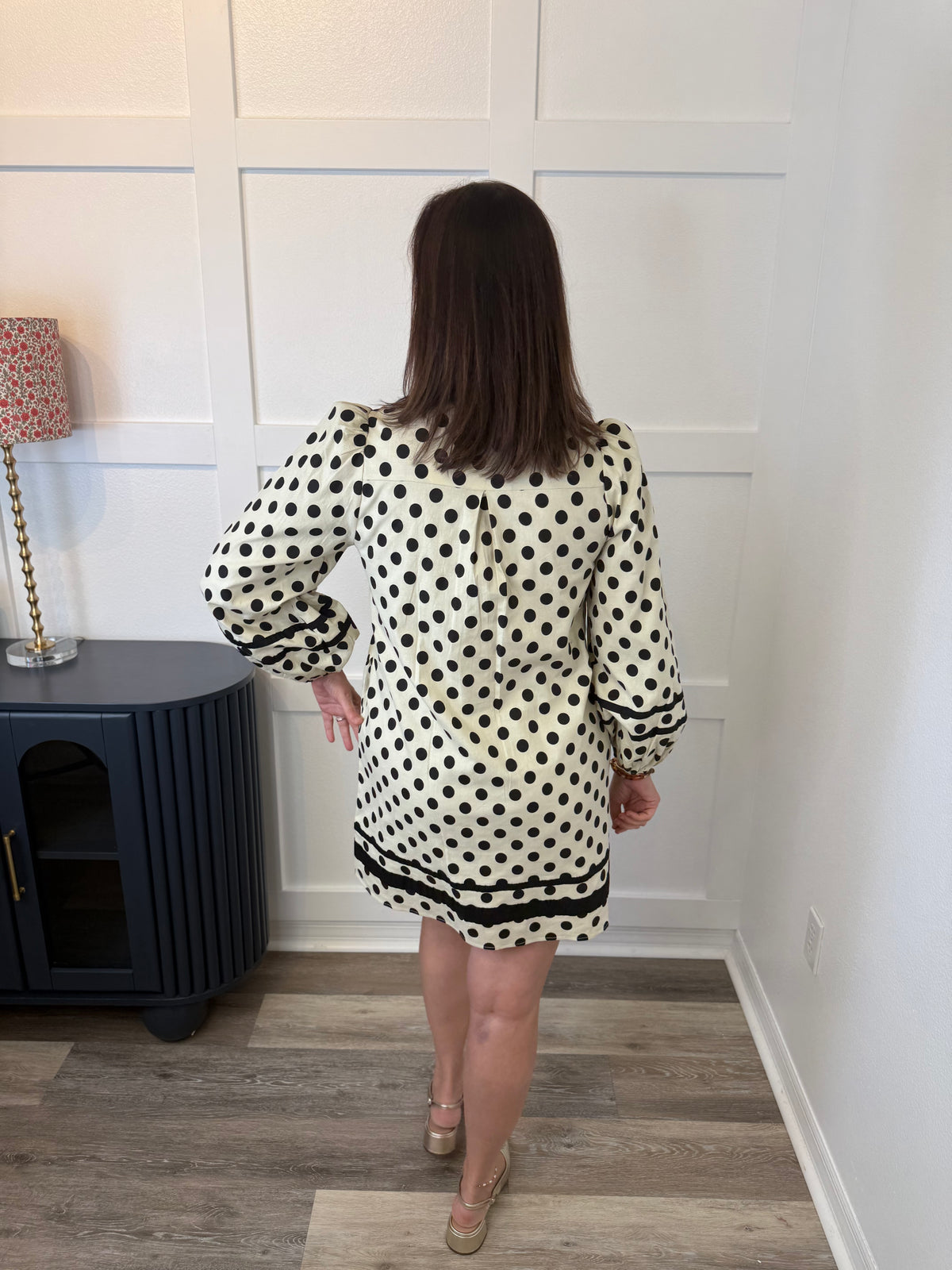 Black Polka Dot Dress