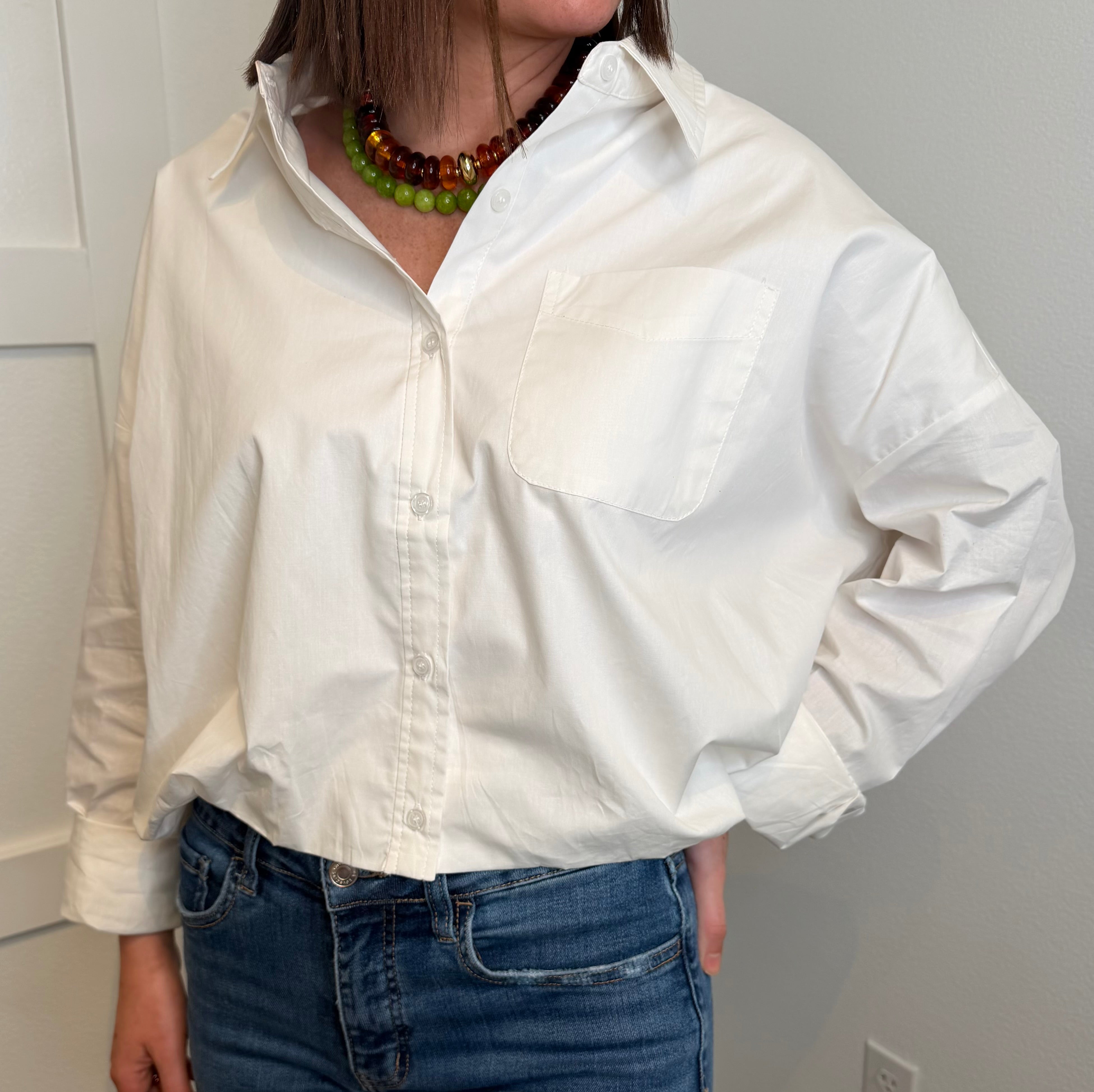 Perfect Bubble Hem Blouse