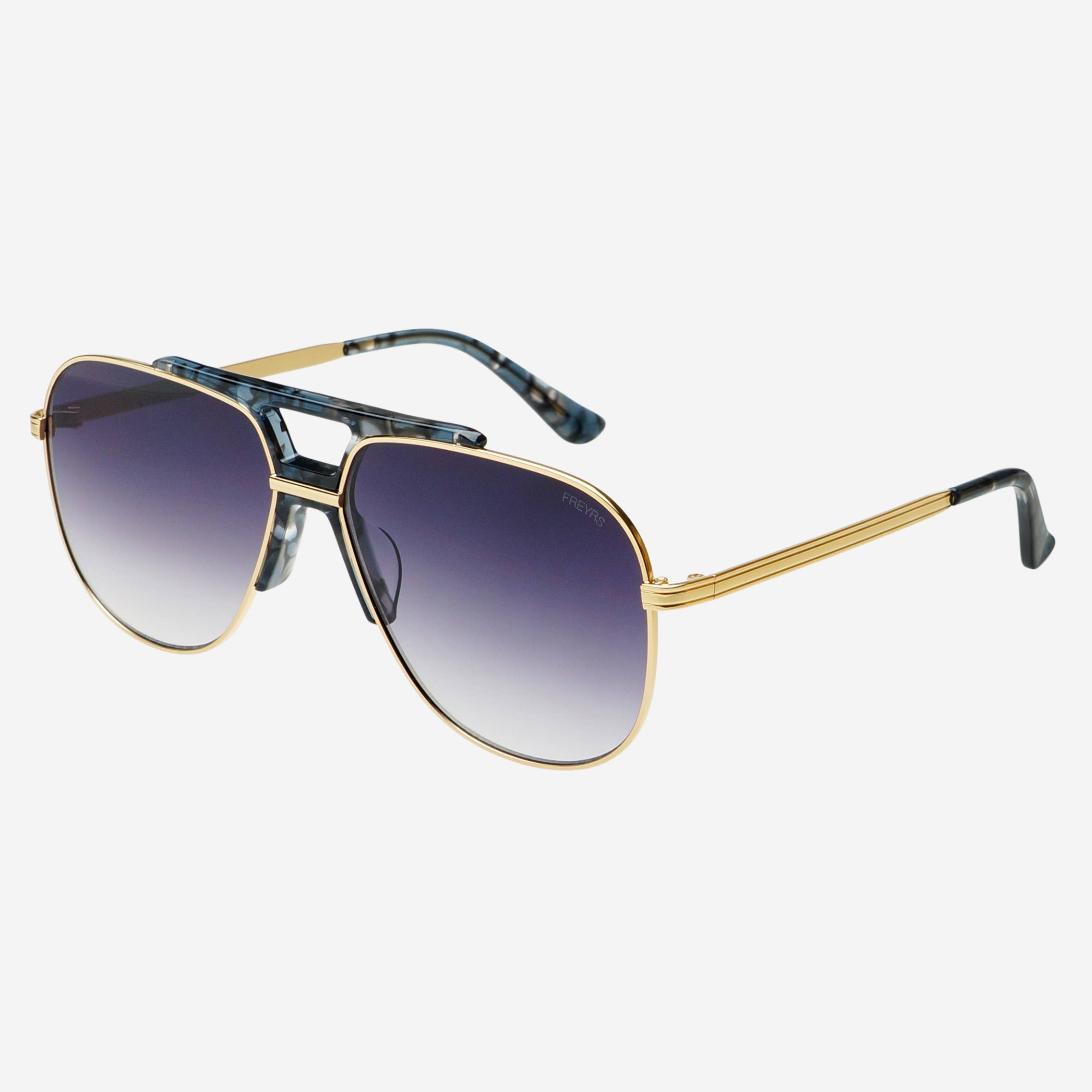 Logan Aviator Unisex Sunglasses