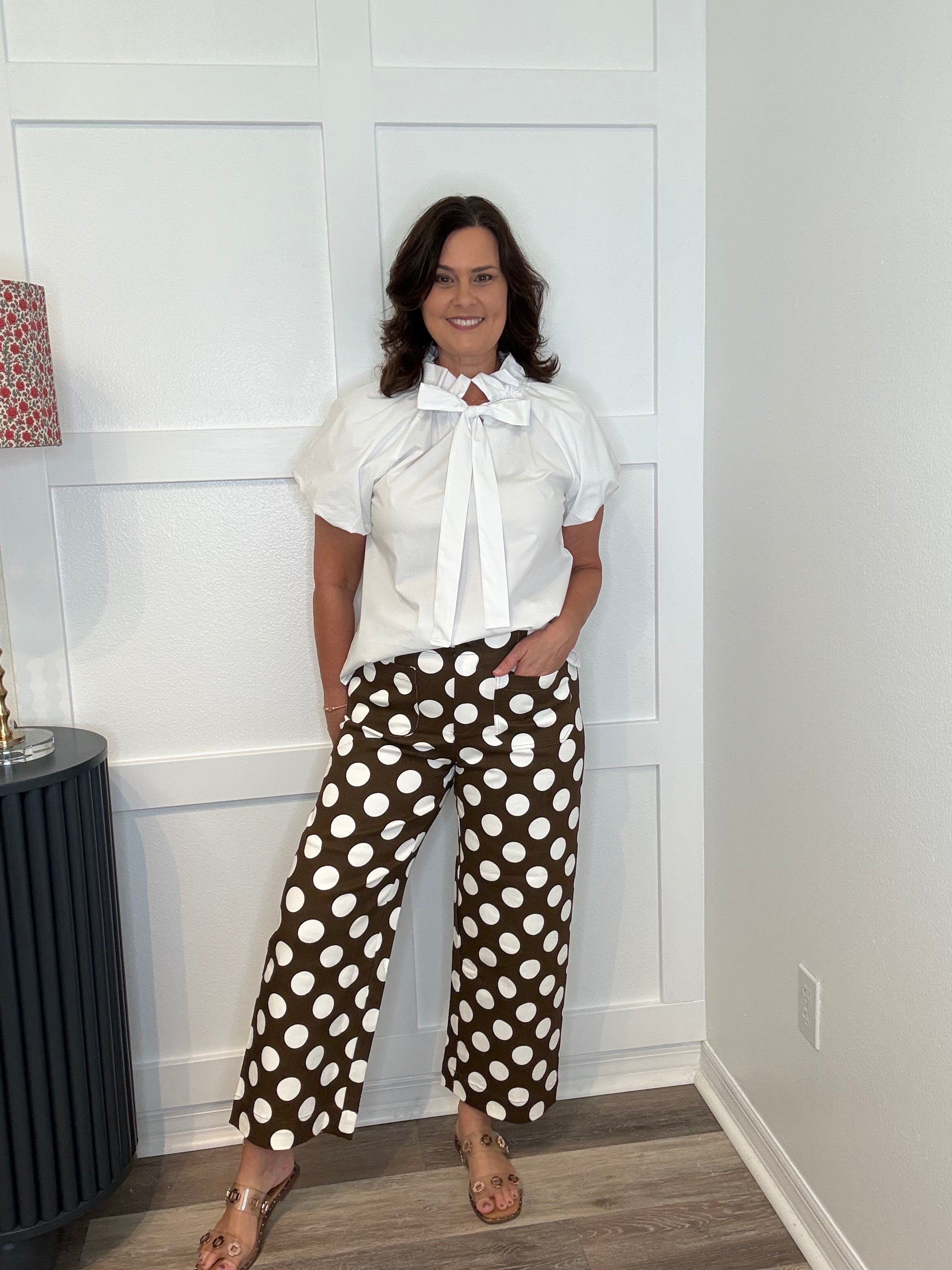 The Victoria Bow Neck Blouse