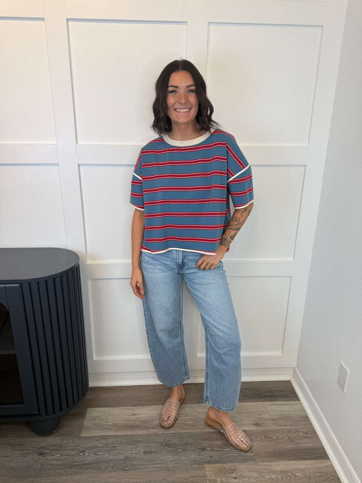 Americana Stripe Top