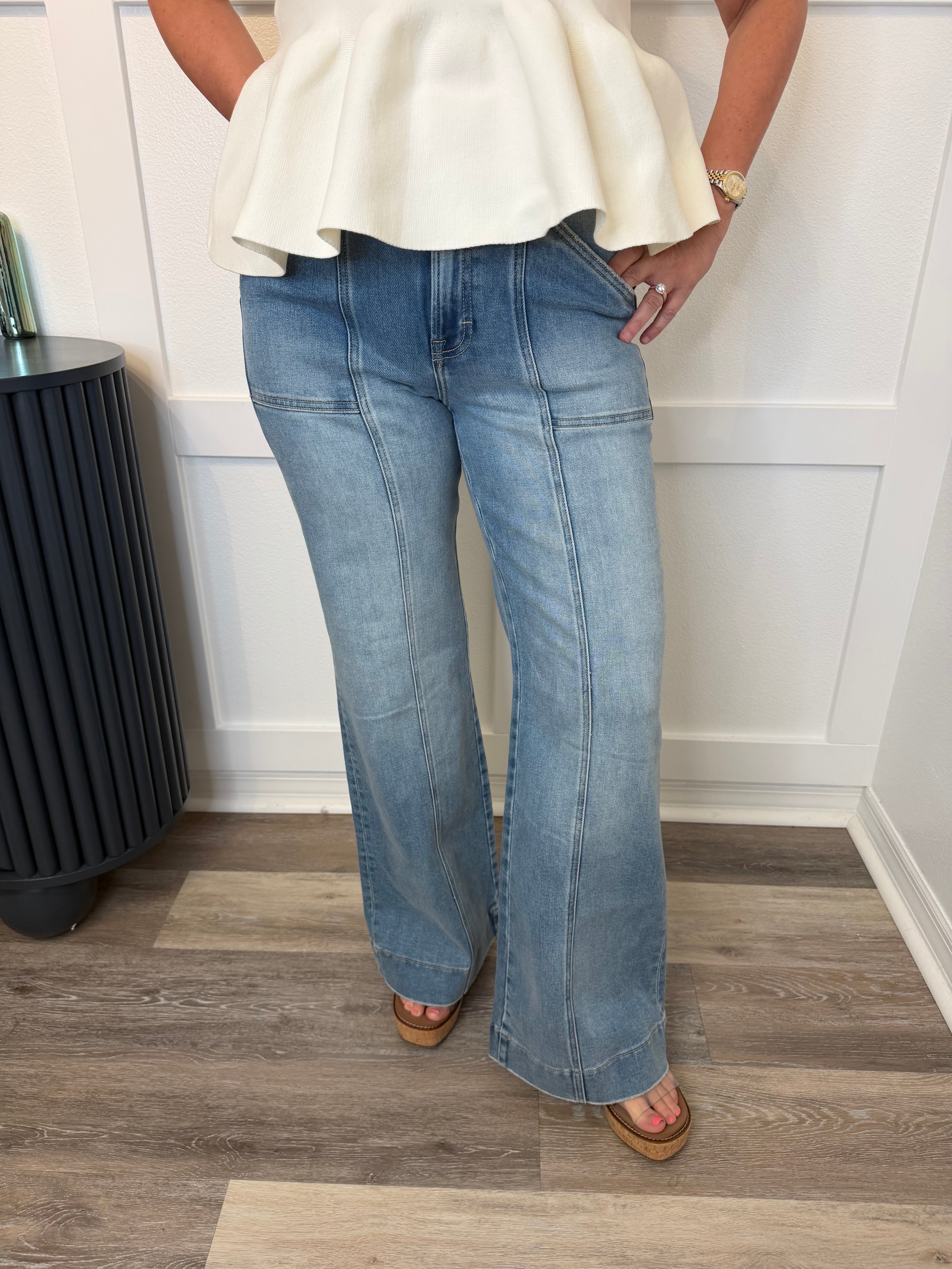 HIDDEN Frontline Flare Jeans
