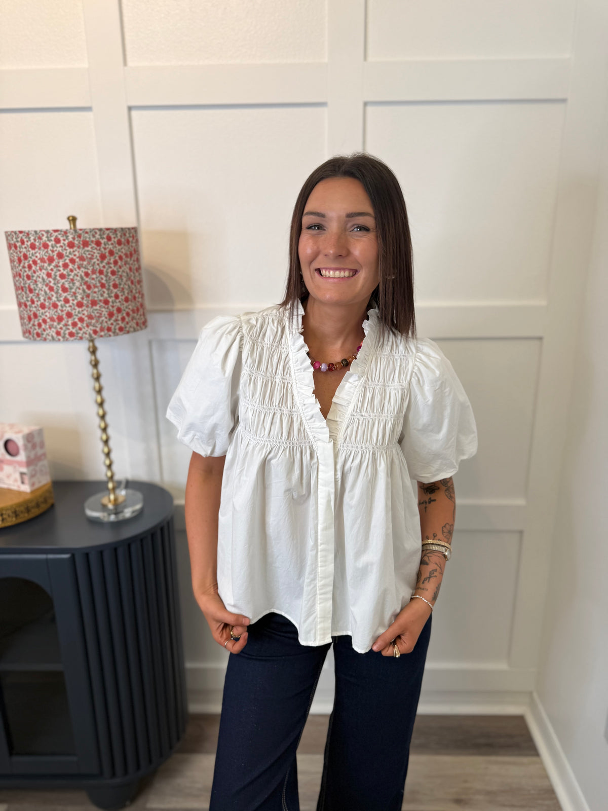 Classic Ruffle Top