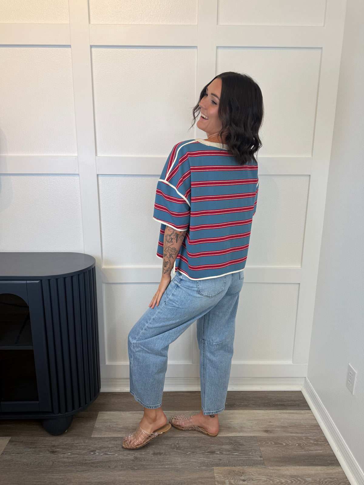 Americana Stripe Top