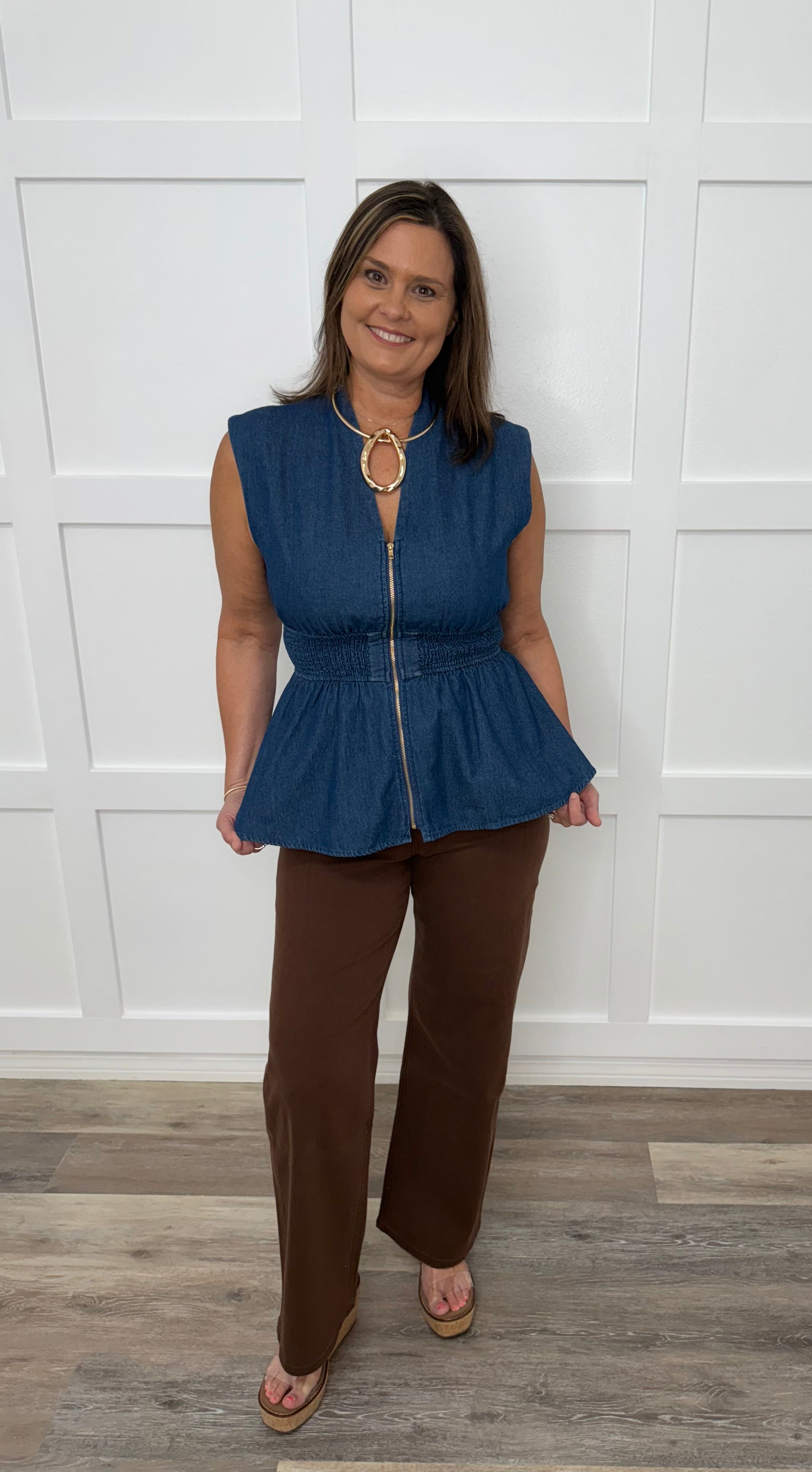 The Indigo Charm Top