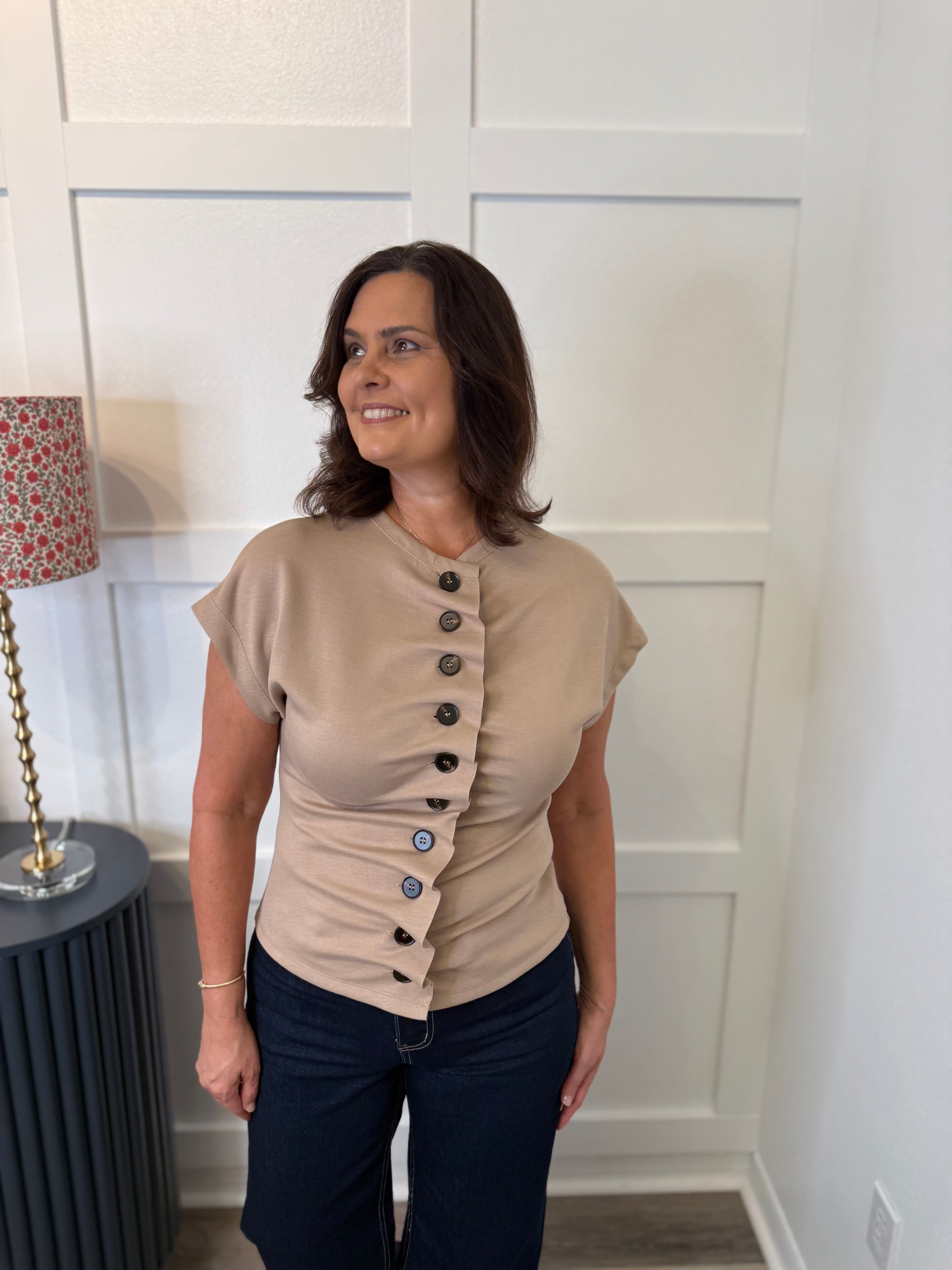 Harper Button Down Top