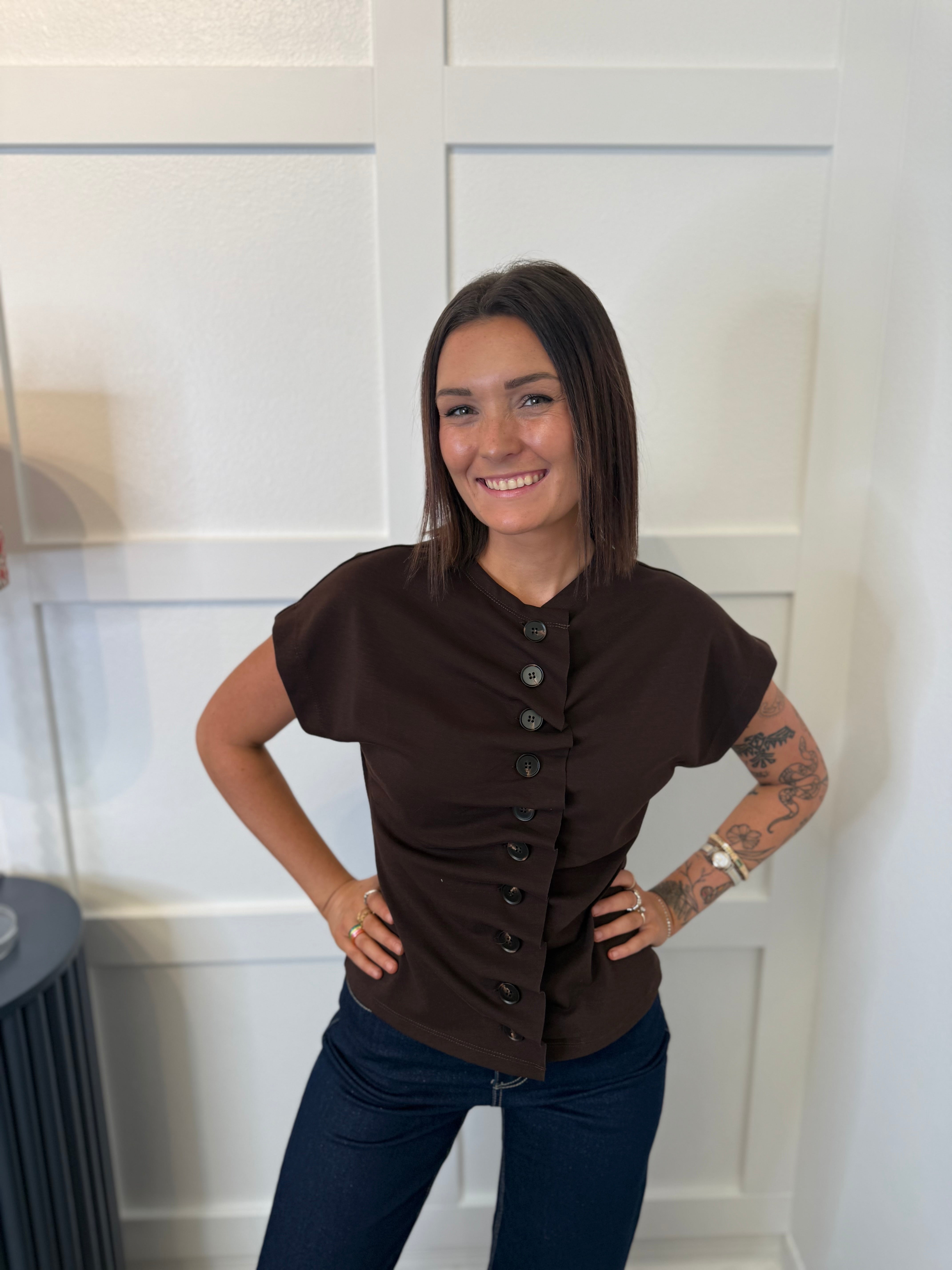 Harper Button Down Top