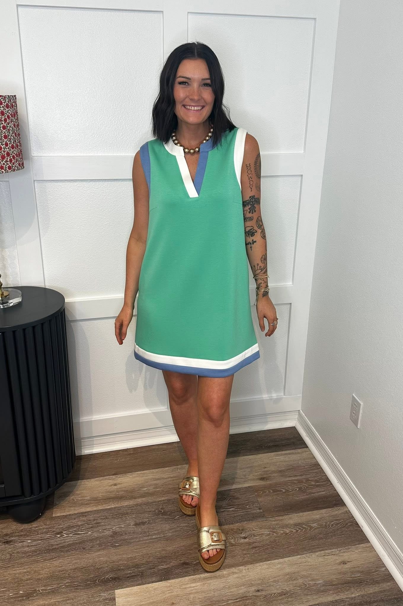 Color Block Dress