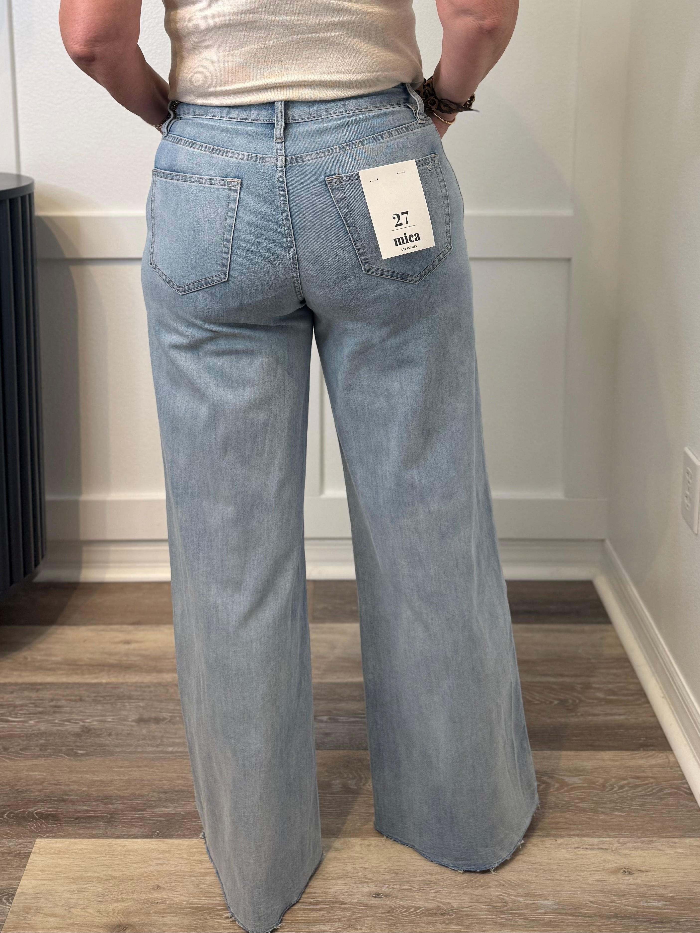 Mica High-Rise Vintage Washed Denim