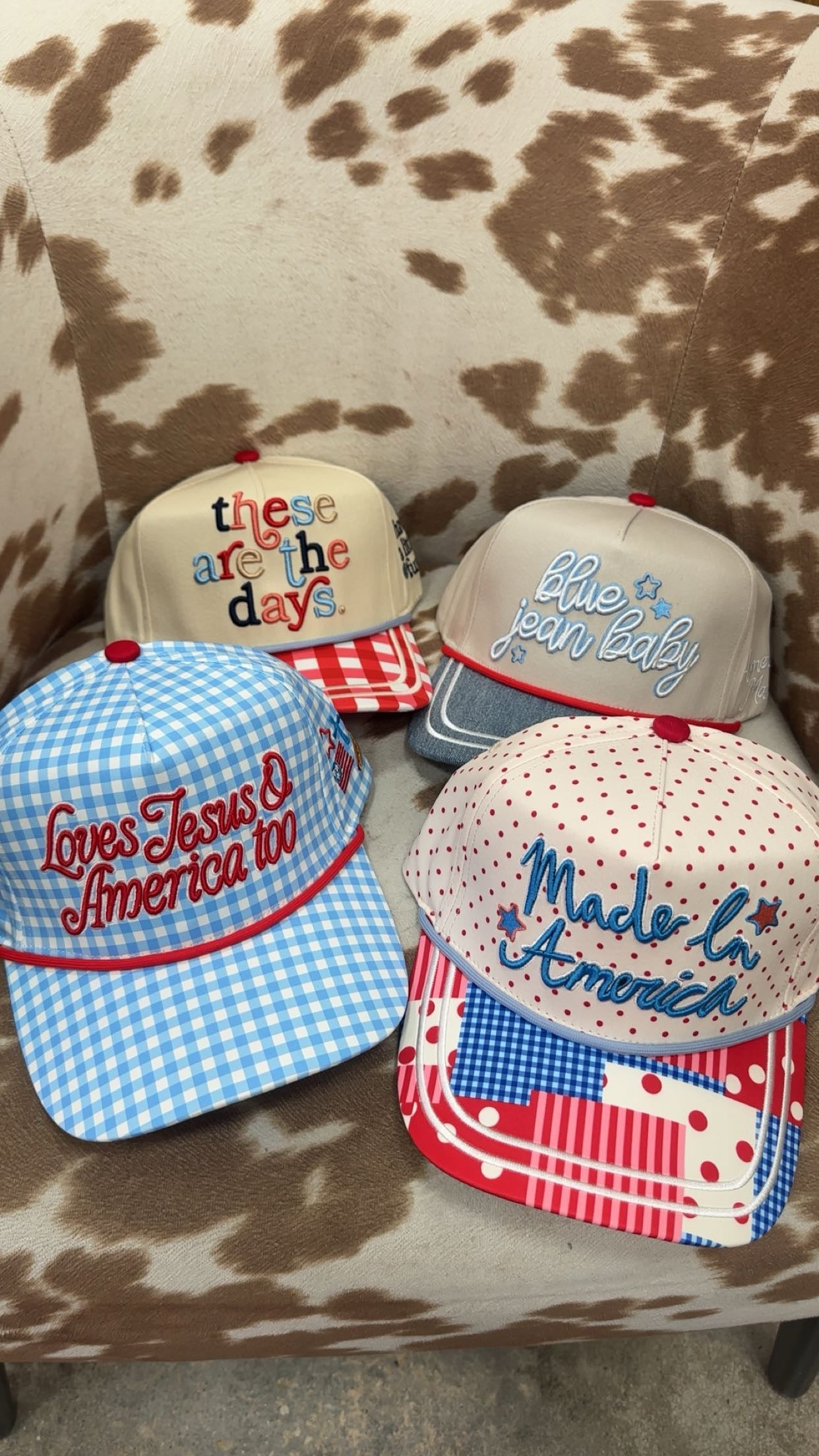 LOVE JESUS & AMERICA TOO HAT