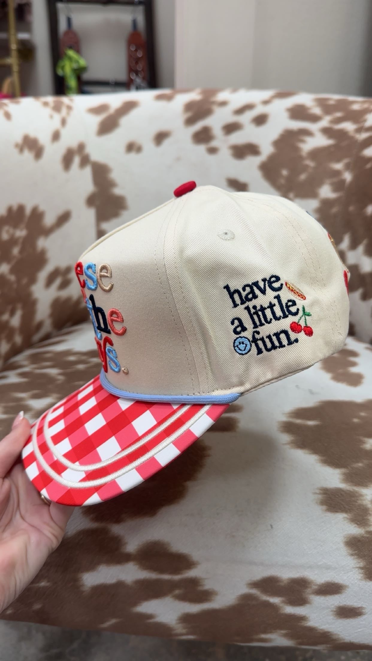 THESE ARE THE DAYS. HAT