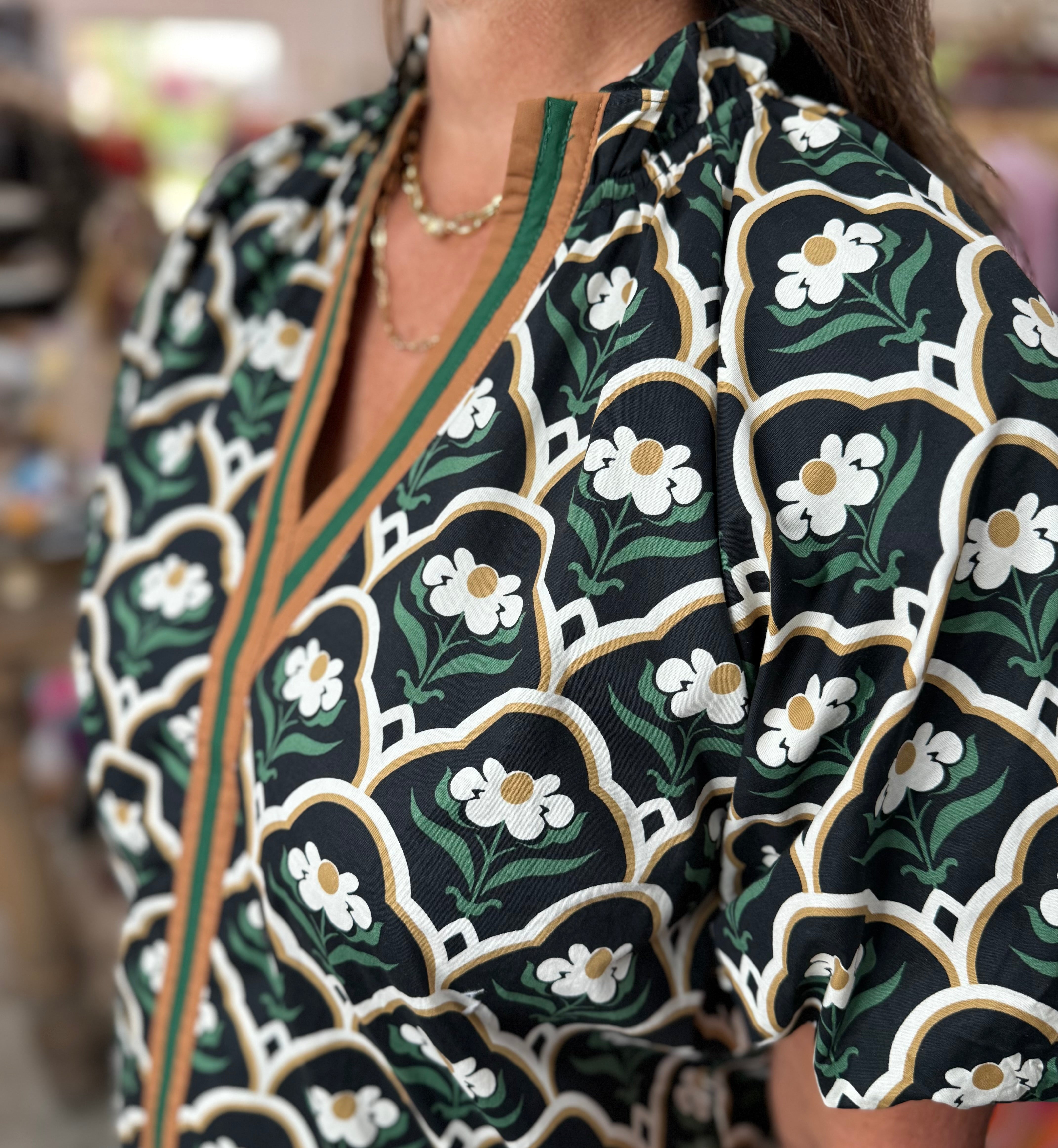 Midnight Garden Dress