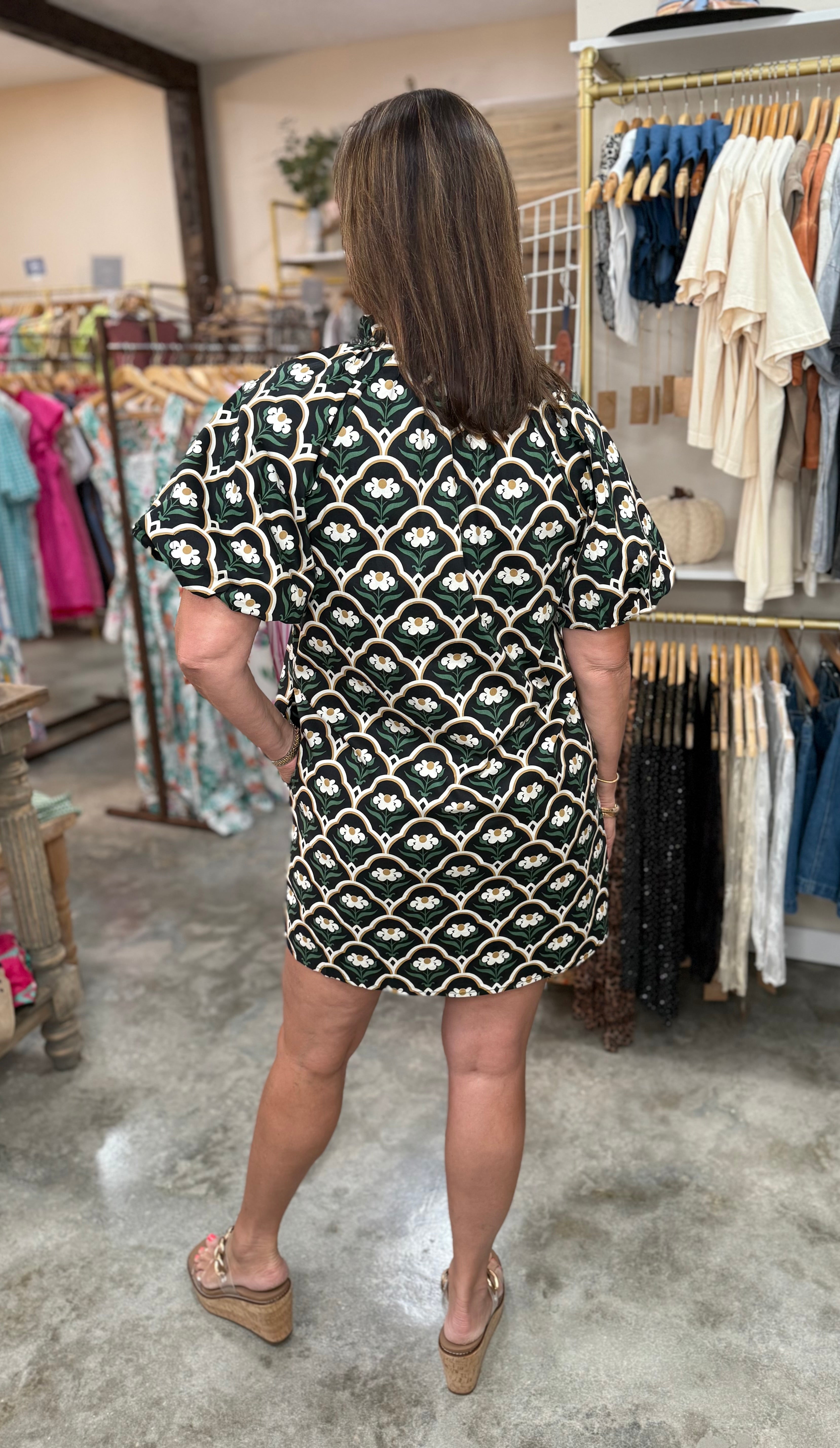 Midnight Garden Dress