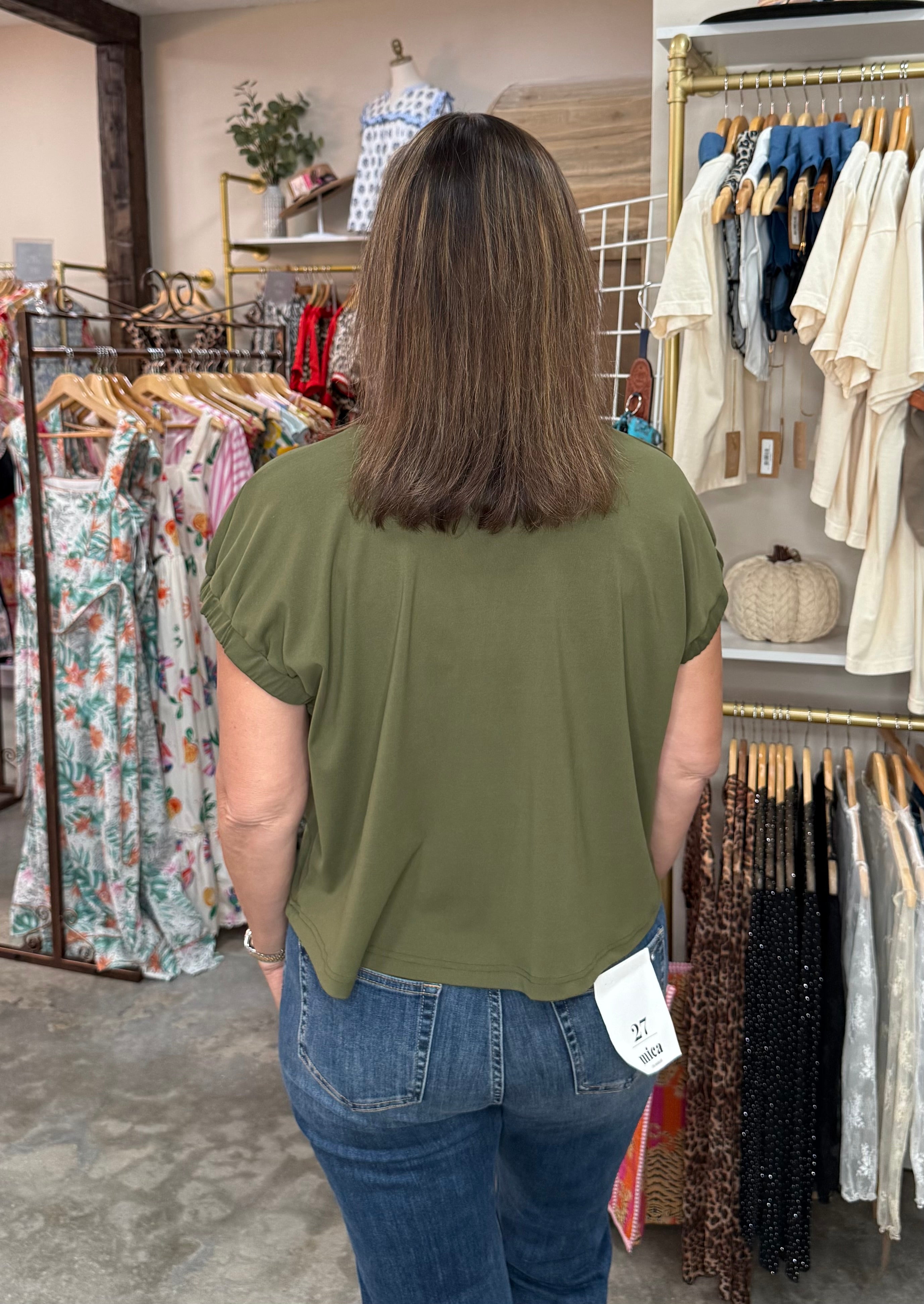 Effortless Dolman Blouse