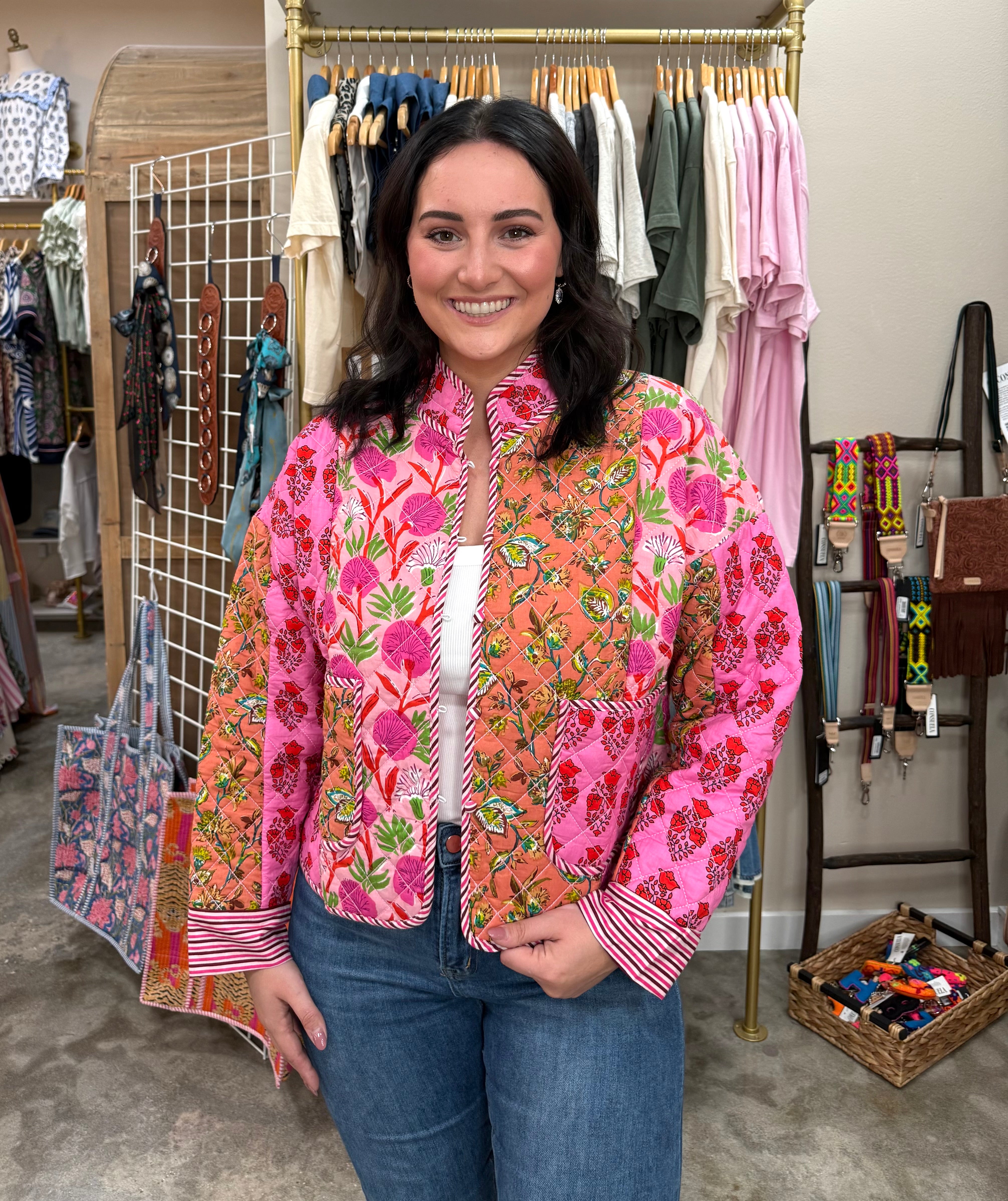 THML Patchwork Quilted Jacket