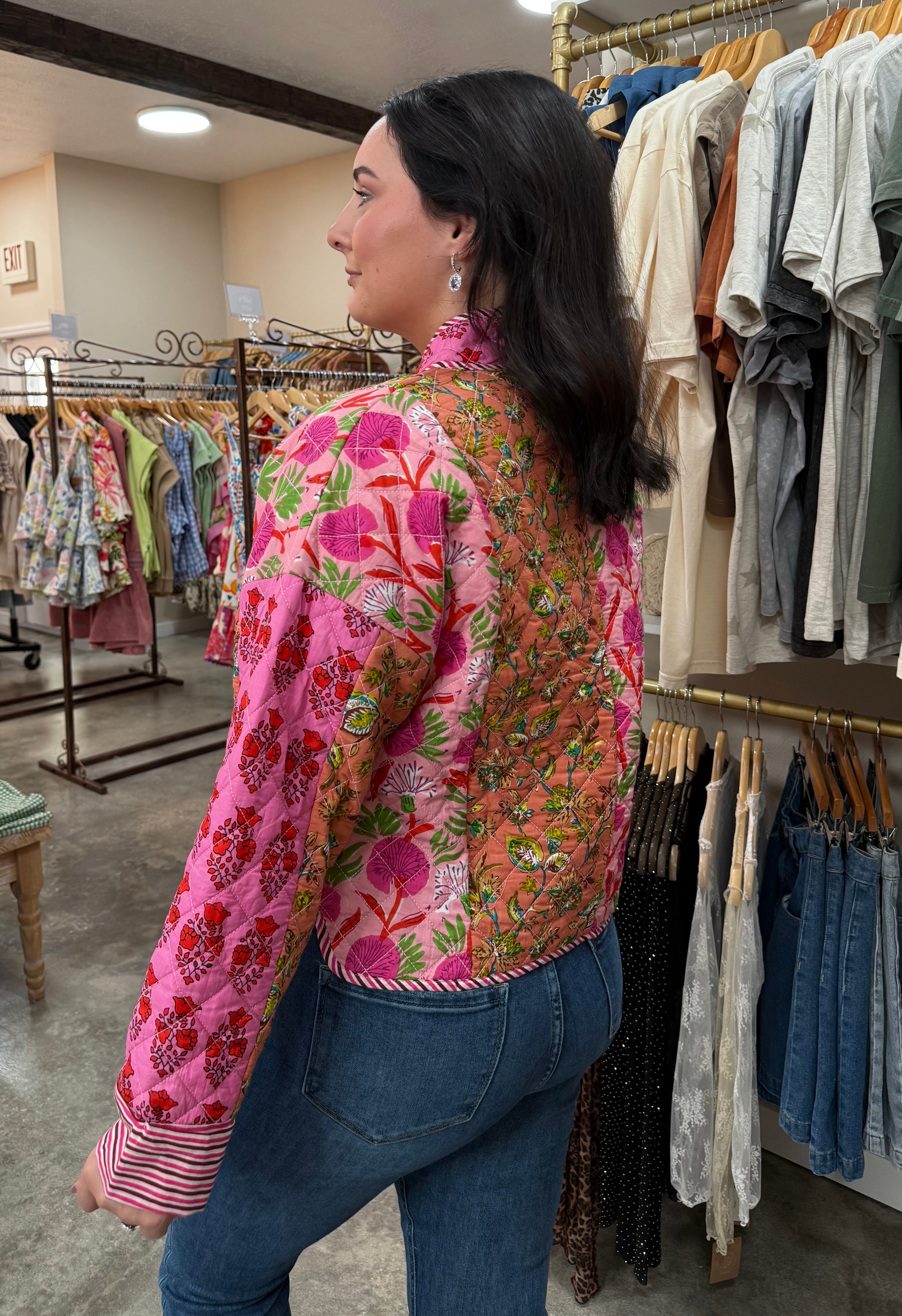 THML Patchwork Quilted Jacket