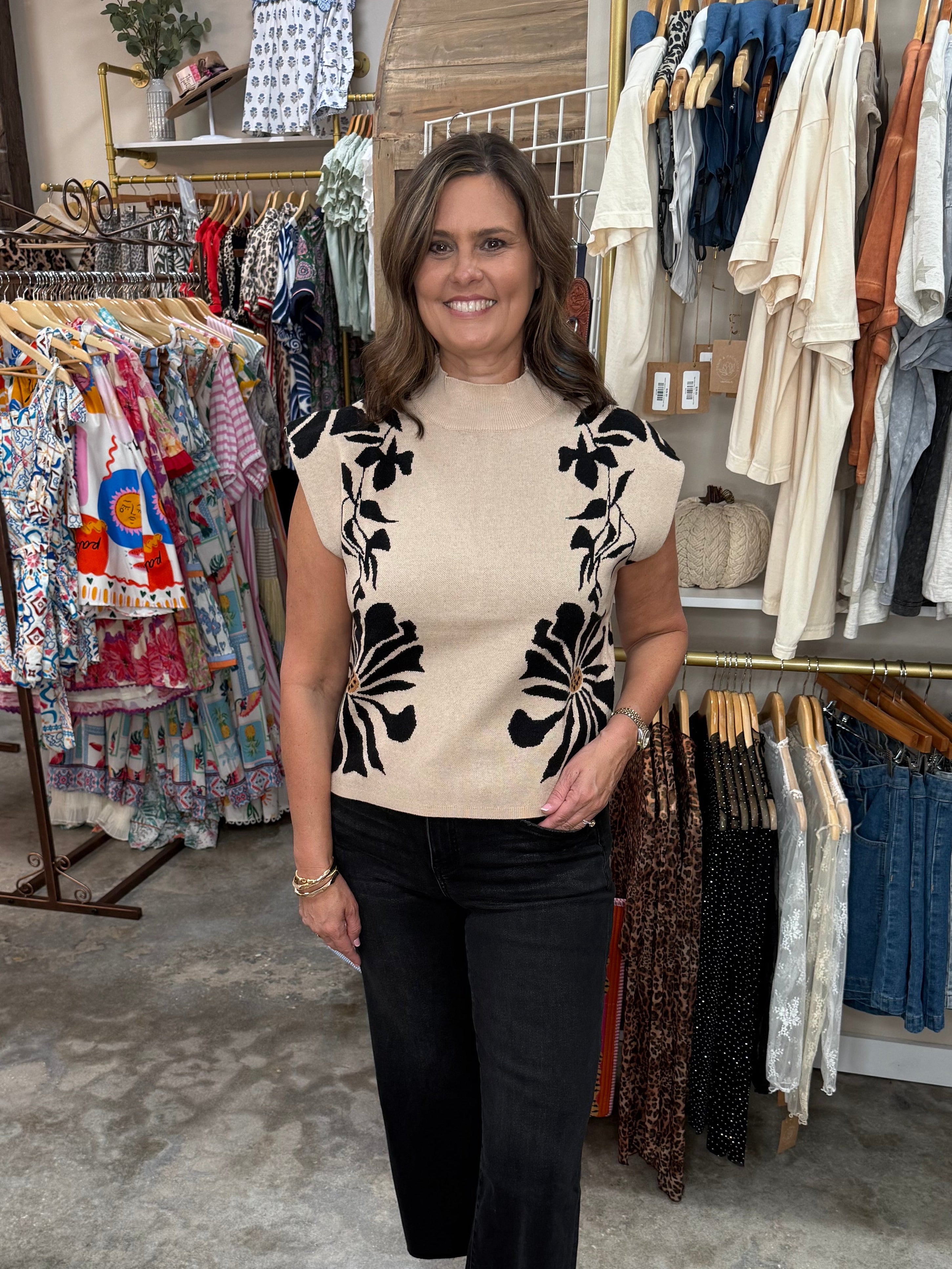 The Bold Bloom Sweater