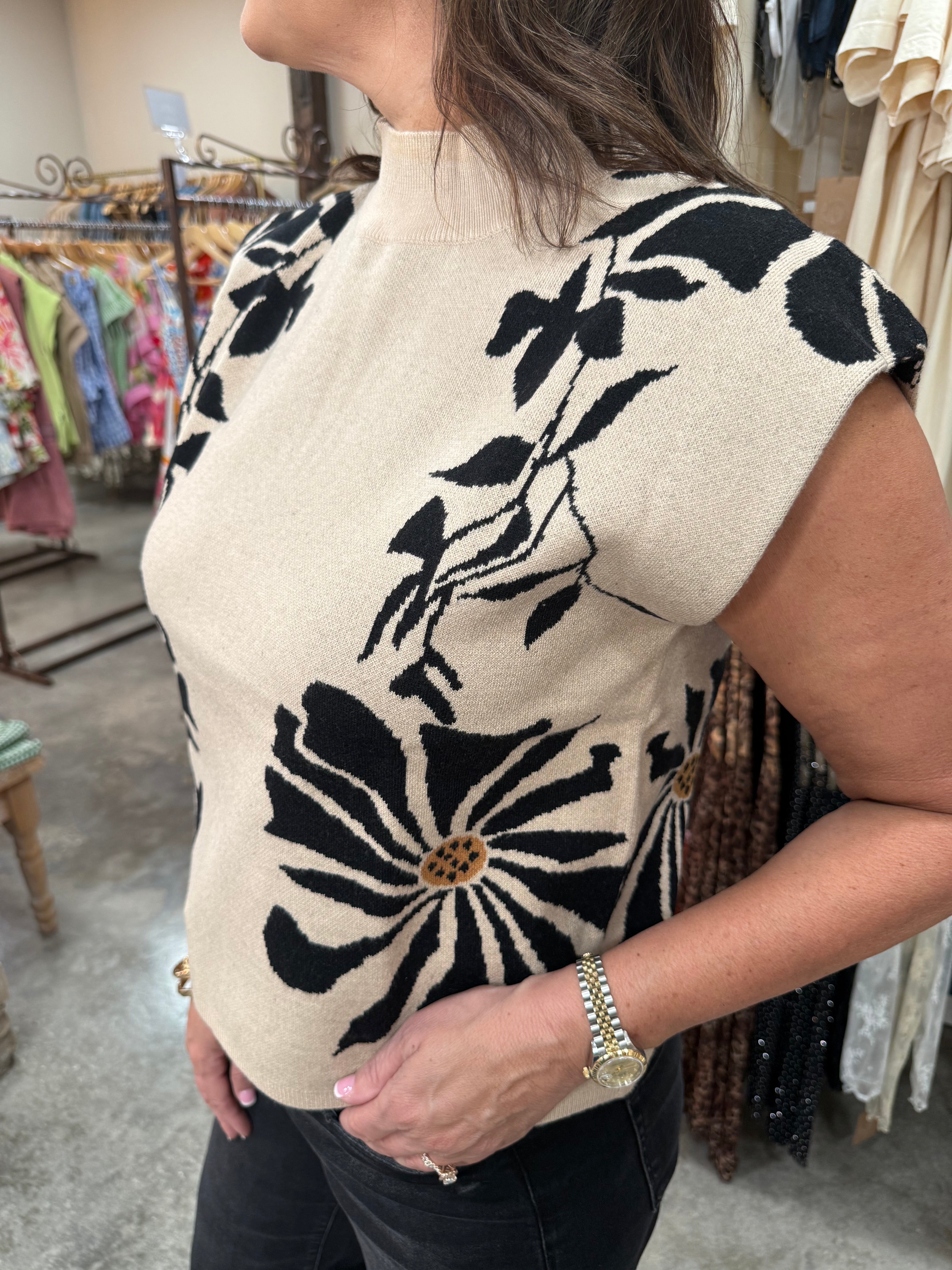 The Bold Bloom Sweater