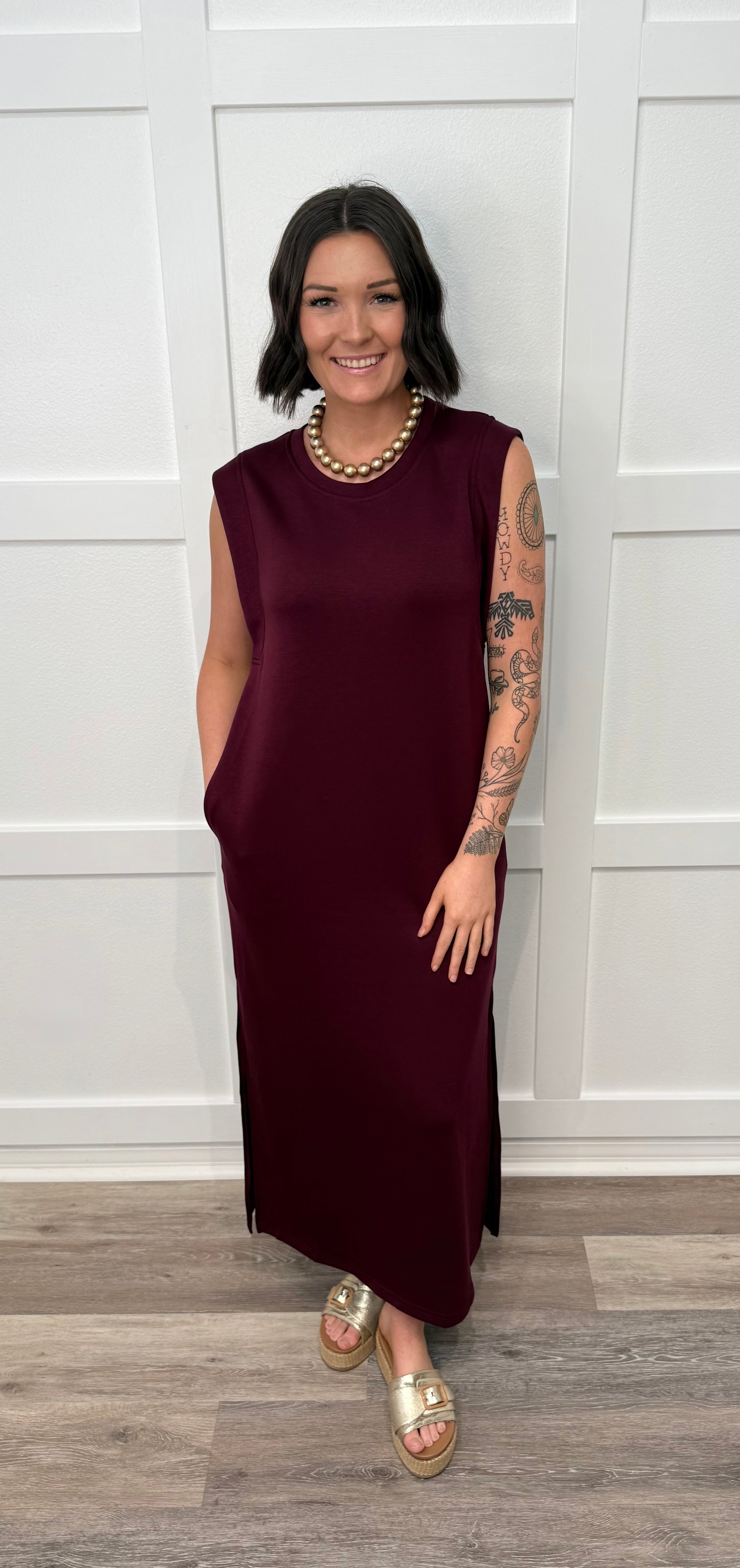 The Mulberry Maxi Dress
