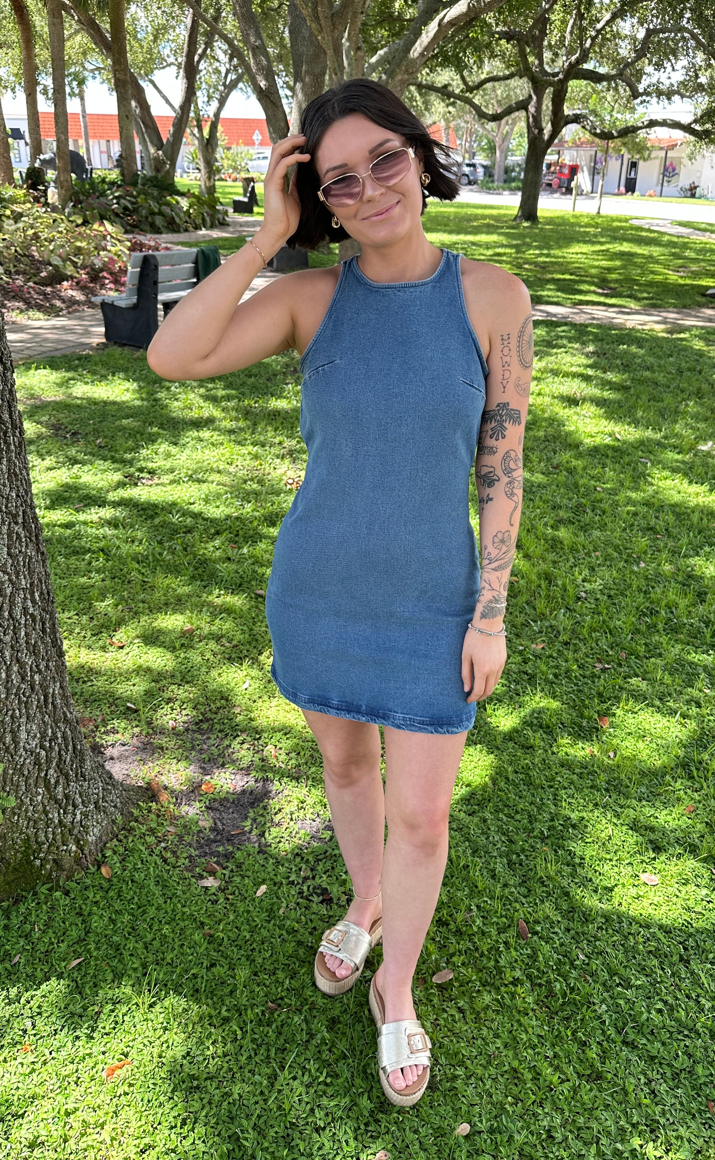 Denim Darlin Dress