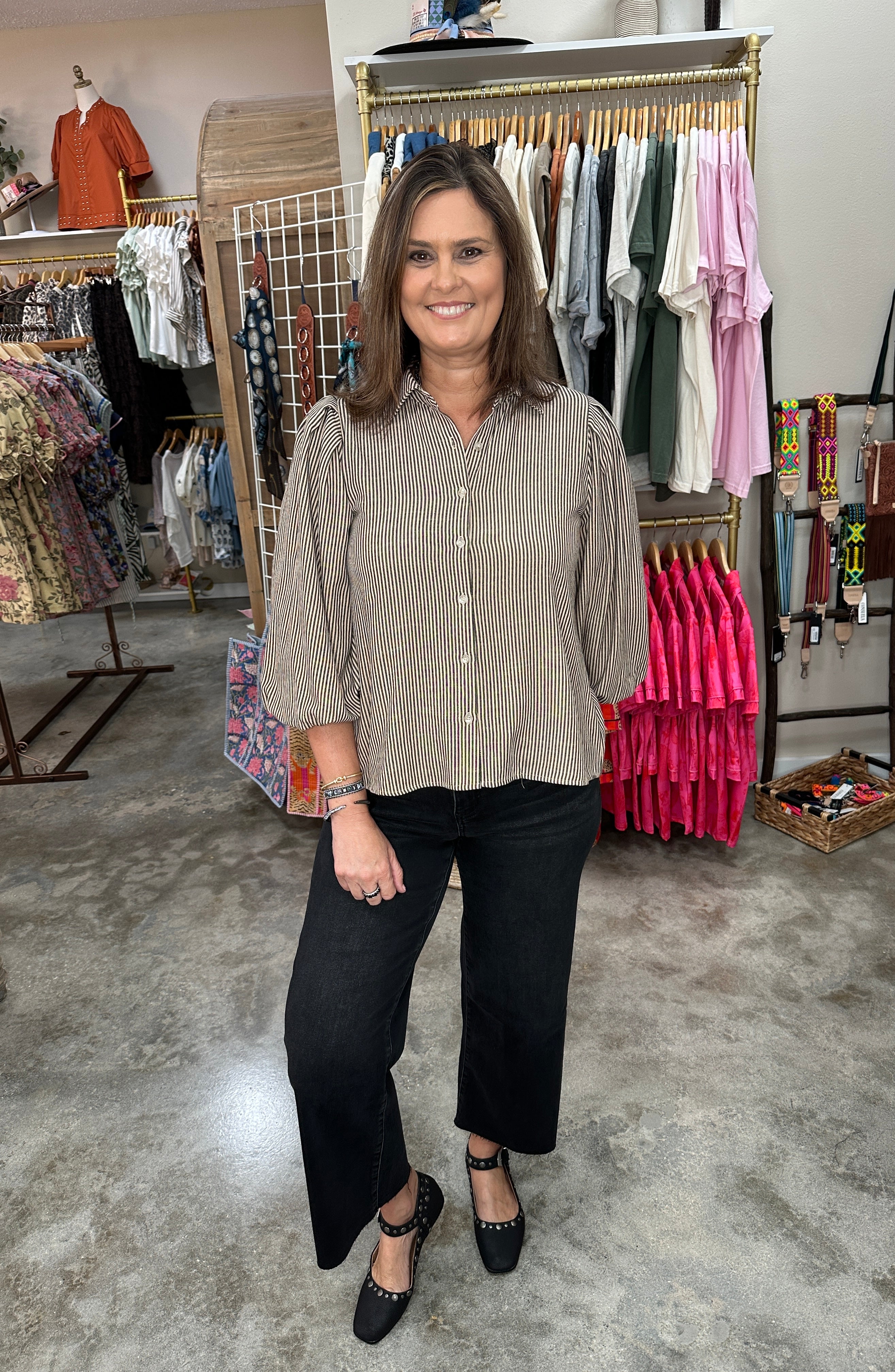 The Coffee Break Blouse