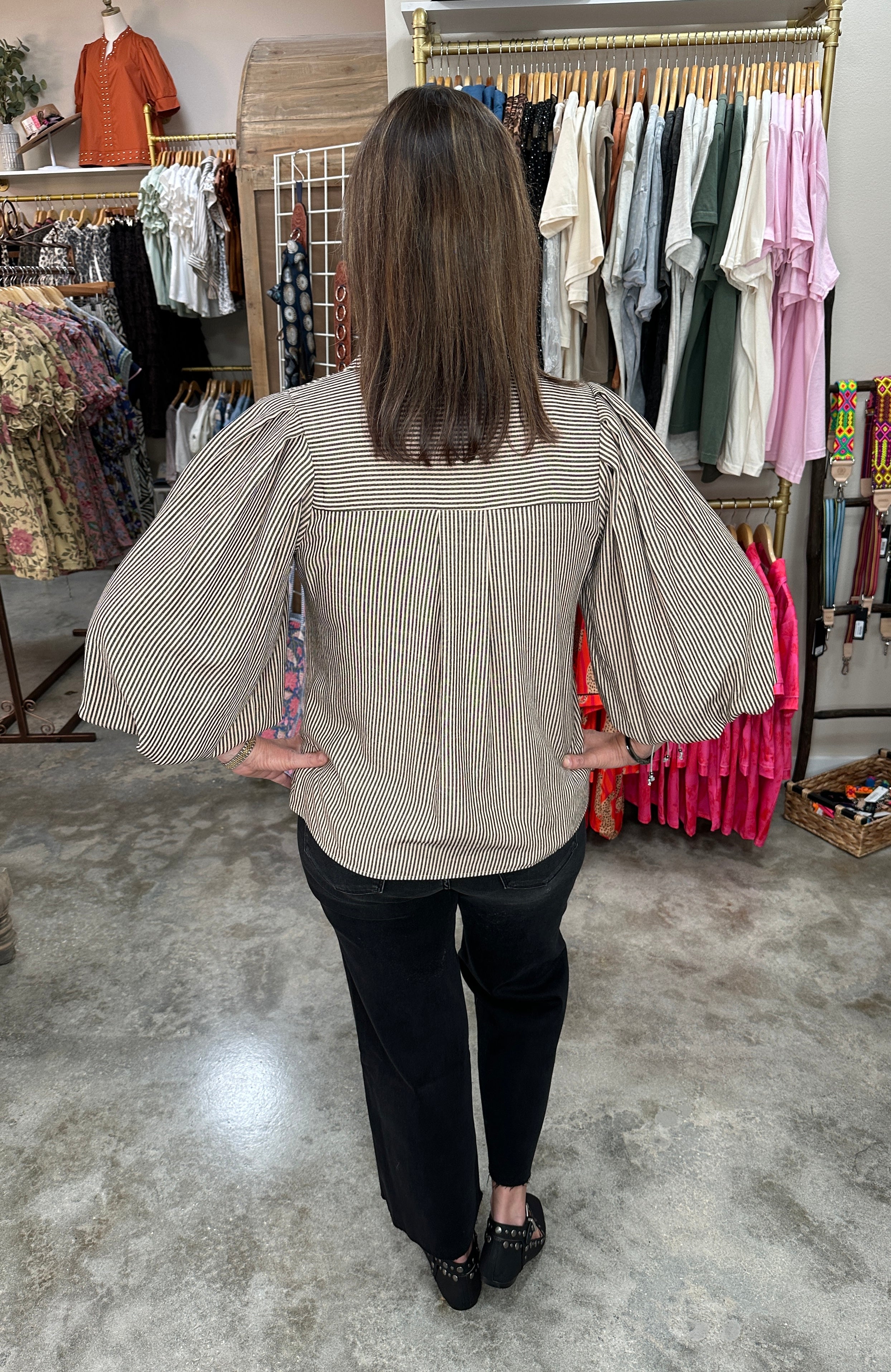 The Coffee Break Blouse