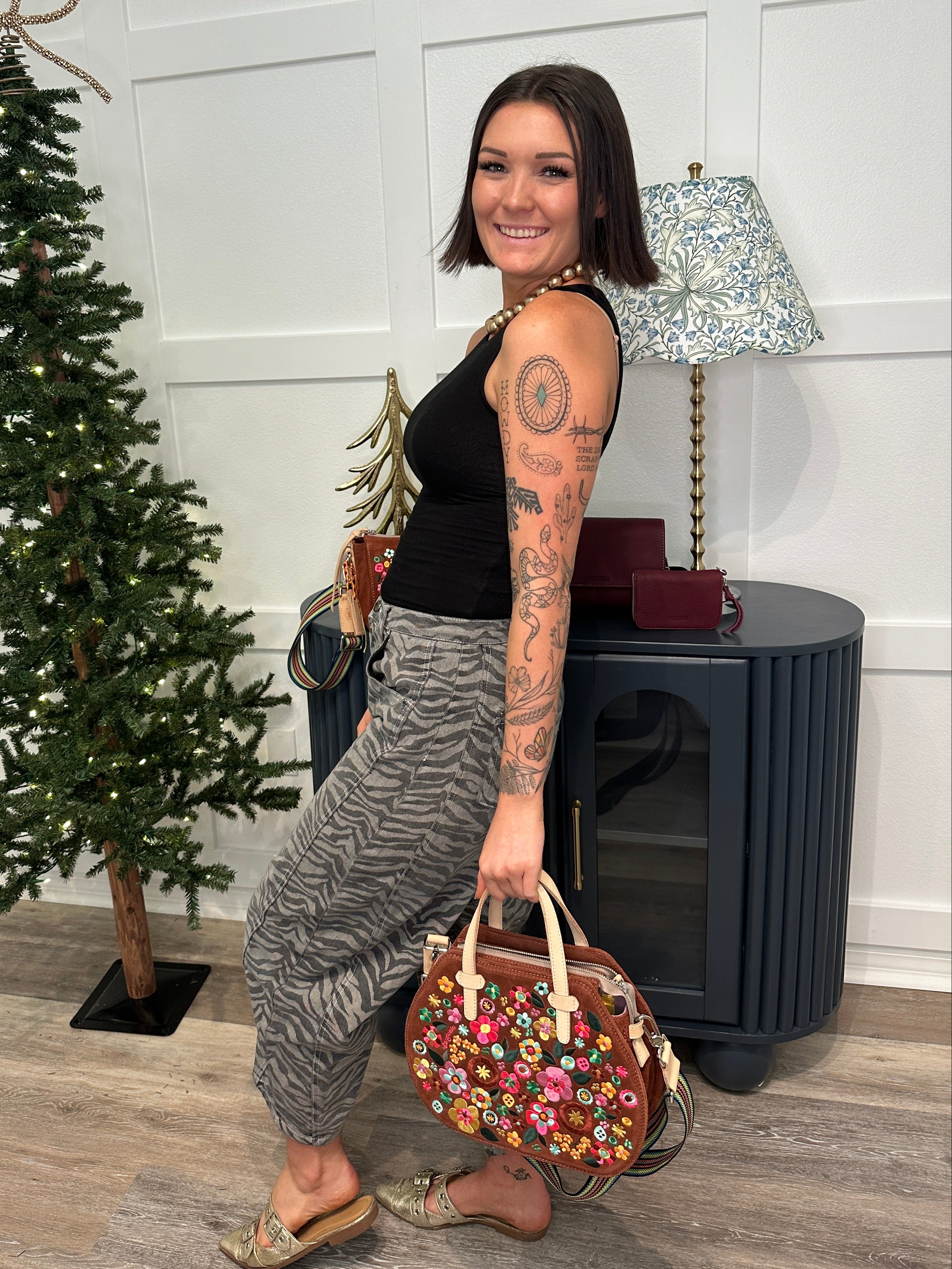 CONSUELA LADY BIRD SATCHEL, SIENNA