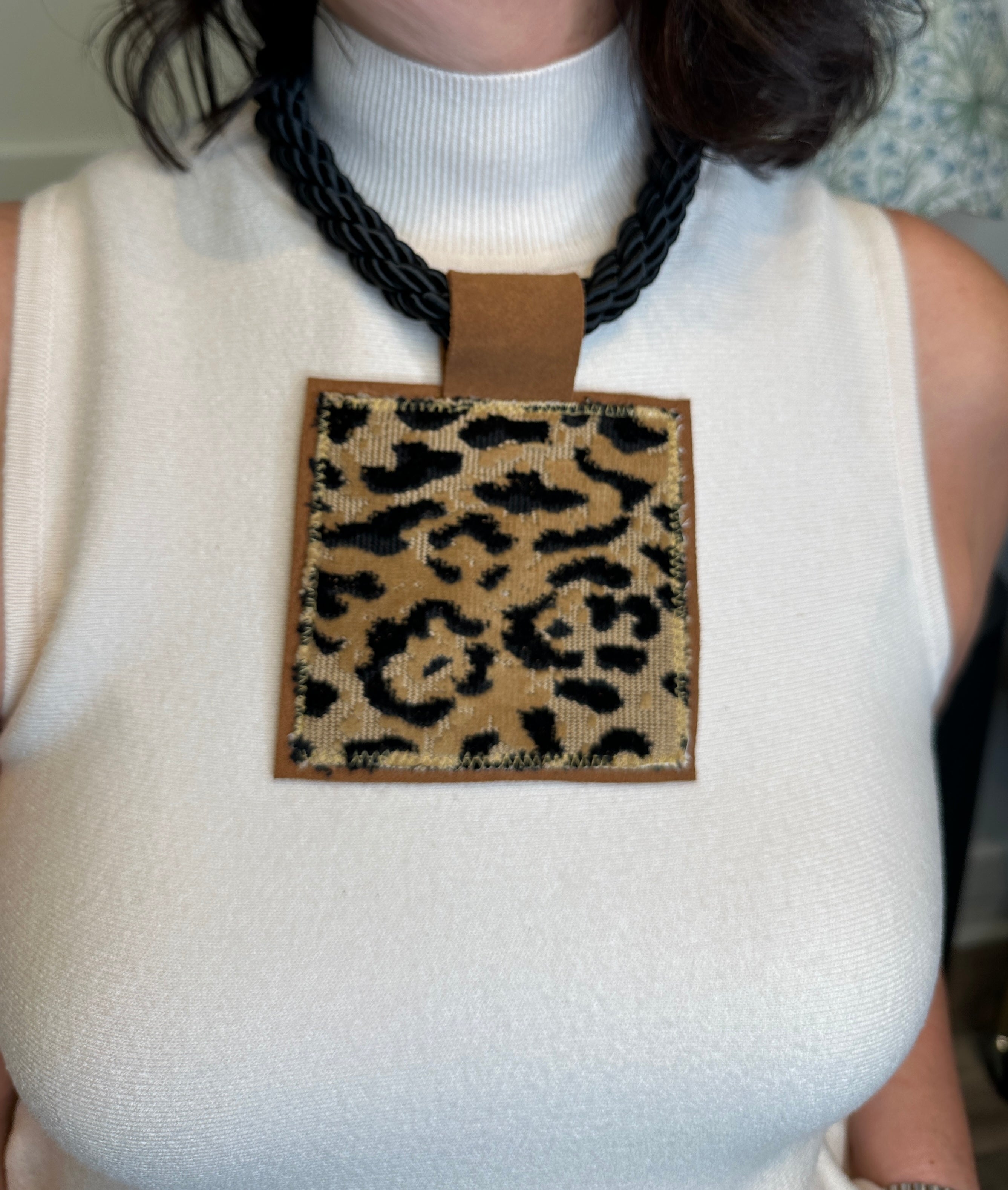 Aspen Kilim Pendant Choker