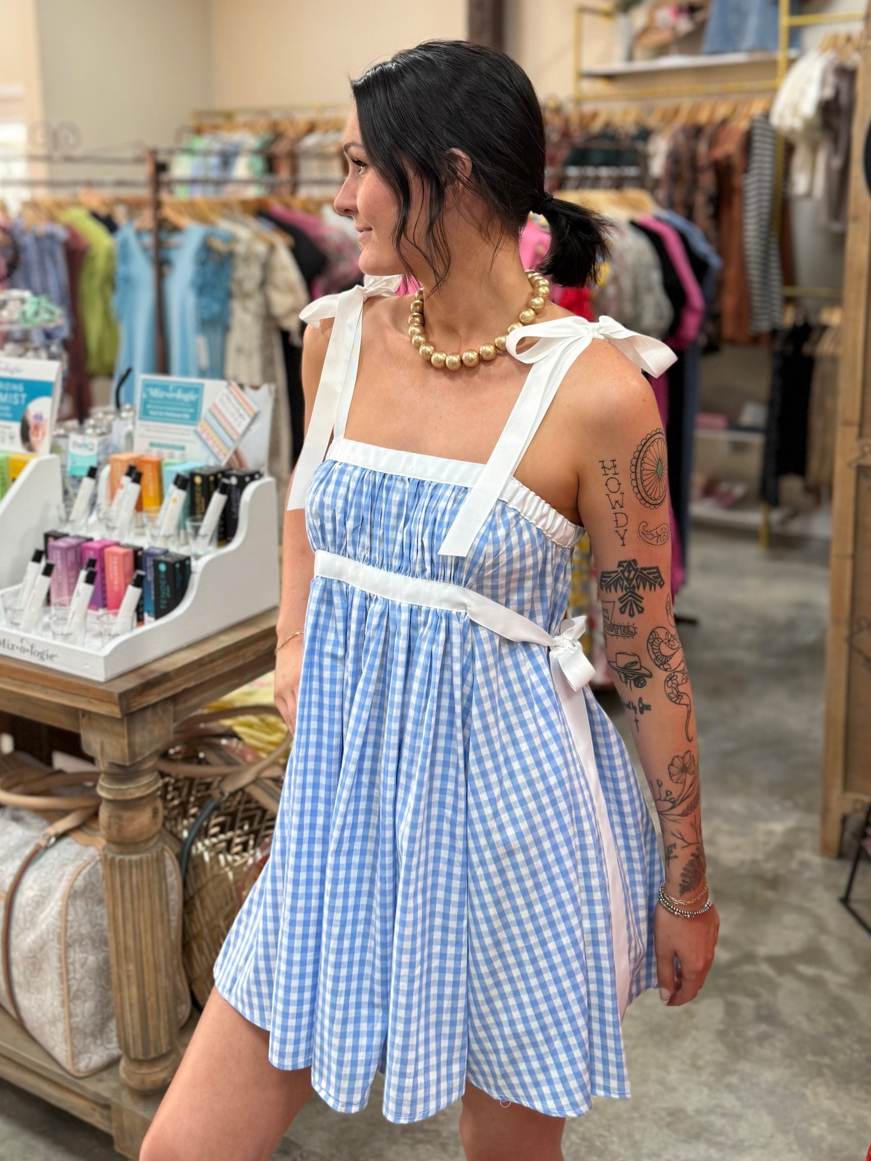 Picnic Parade Mini Dress