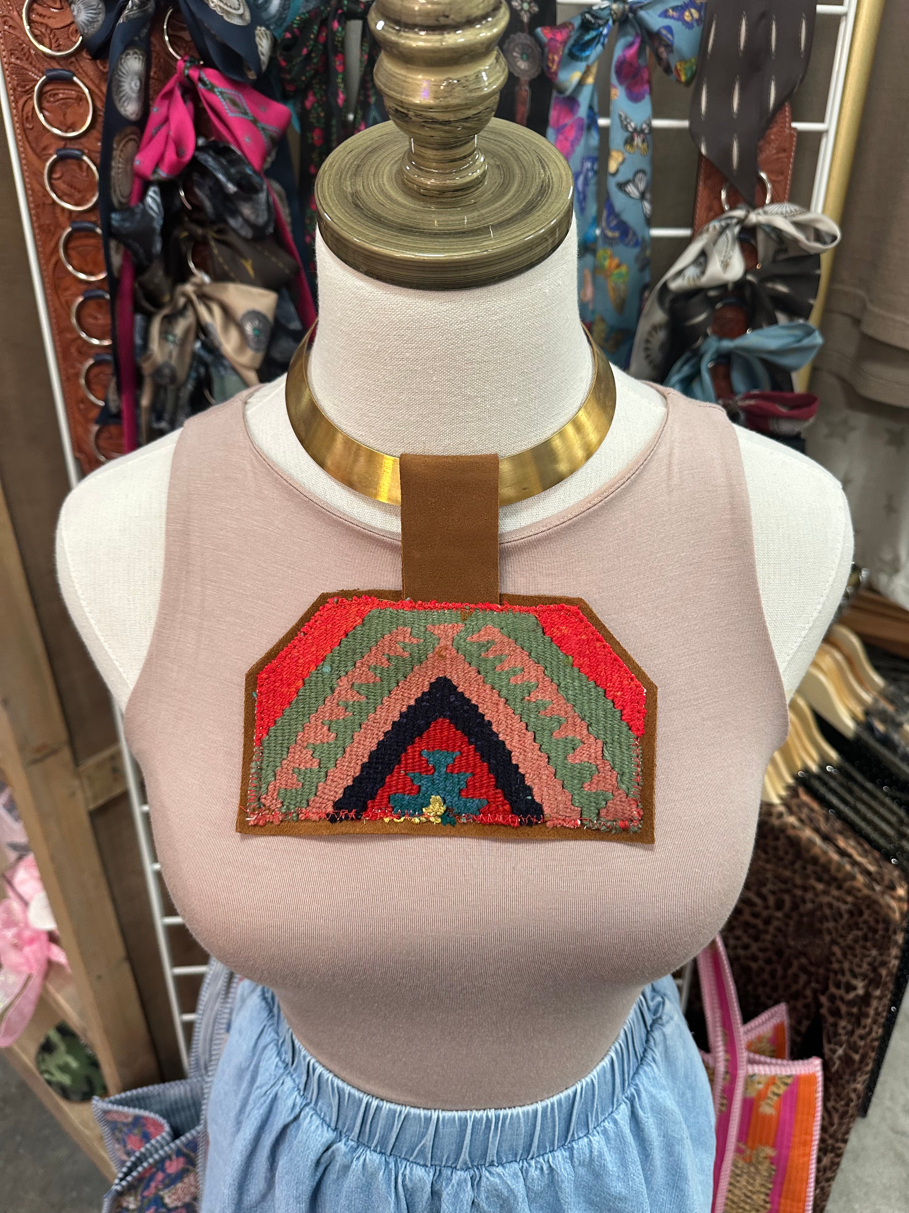 Kilim Aspen Pendant Choker