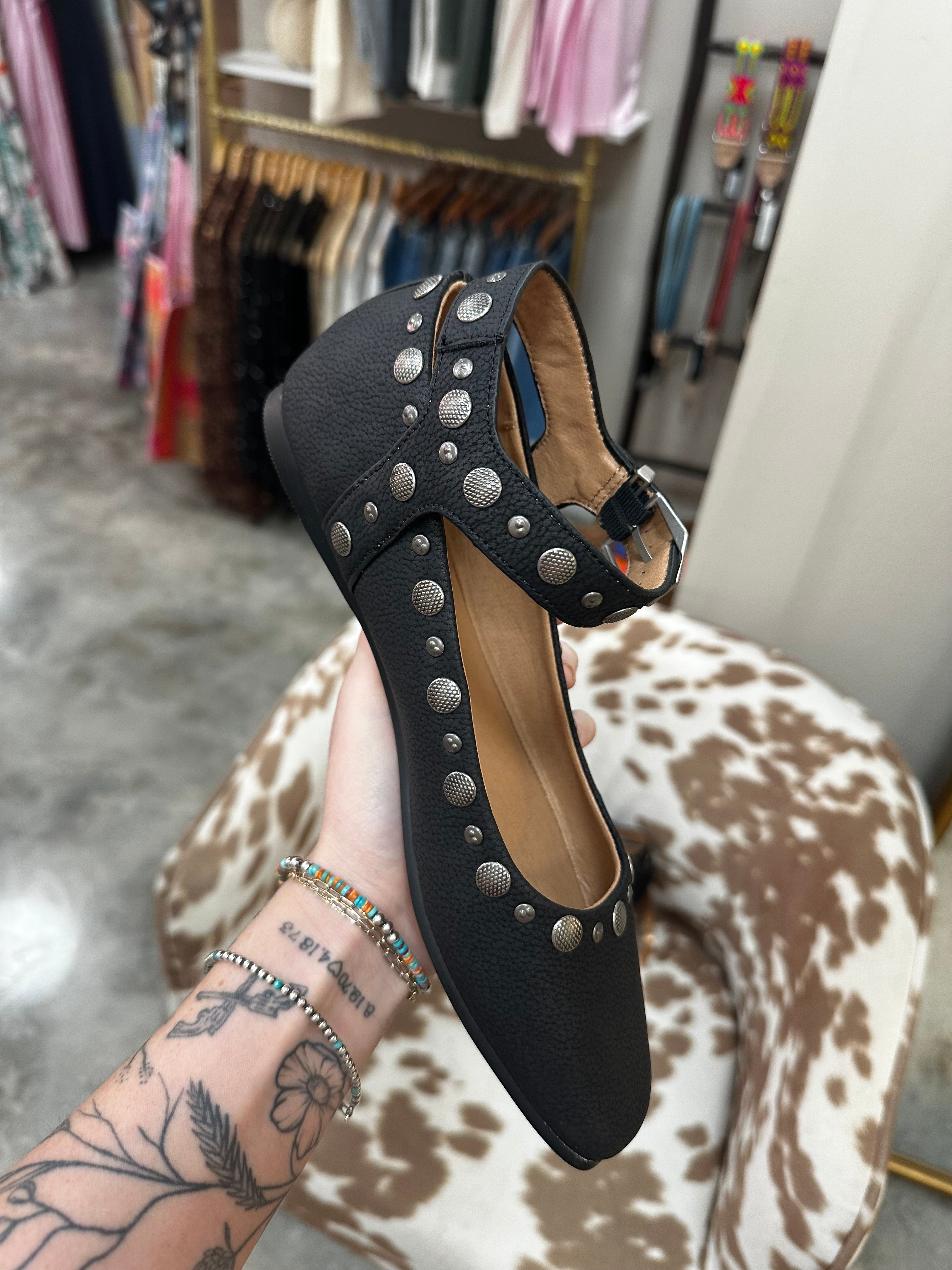 Mystic Studded Flats