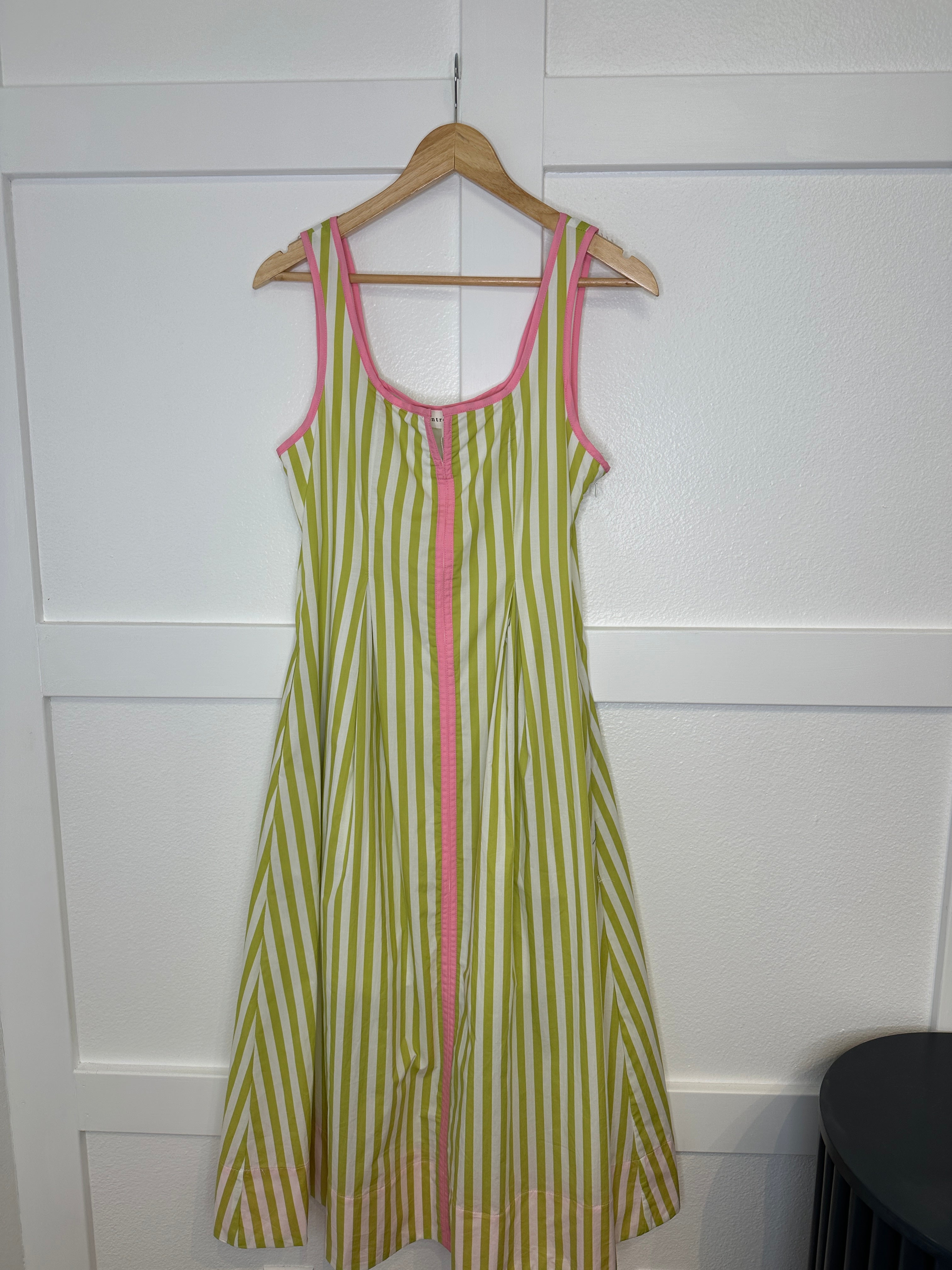 Lime Pop Stripe Maxi
