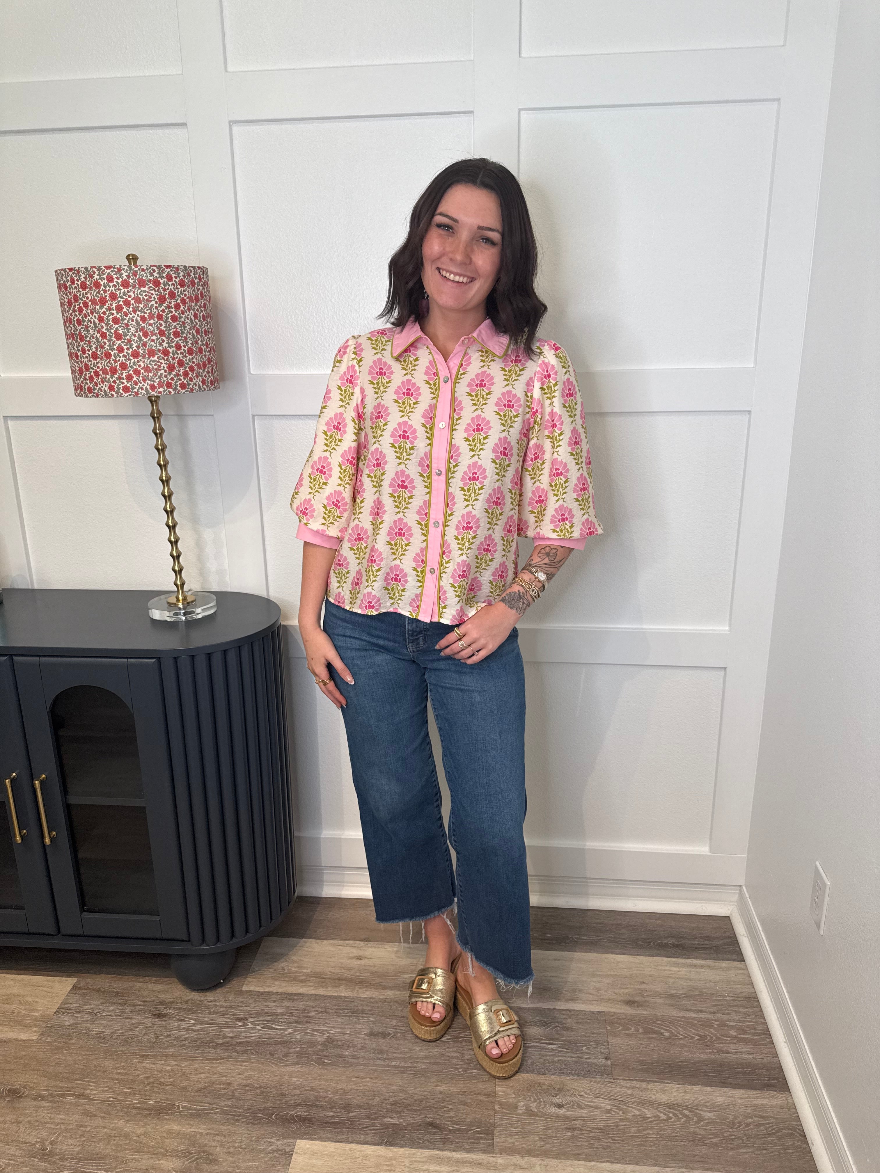 Pretty in Pink Blouse