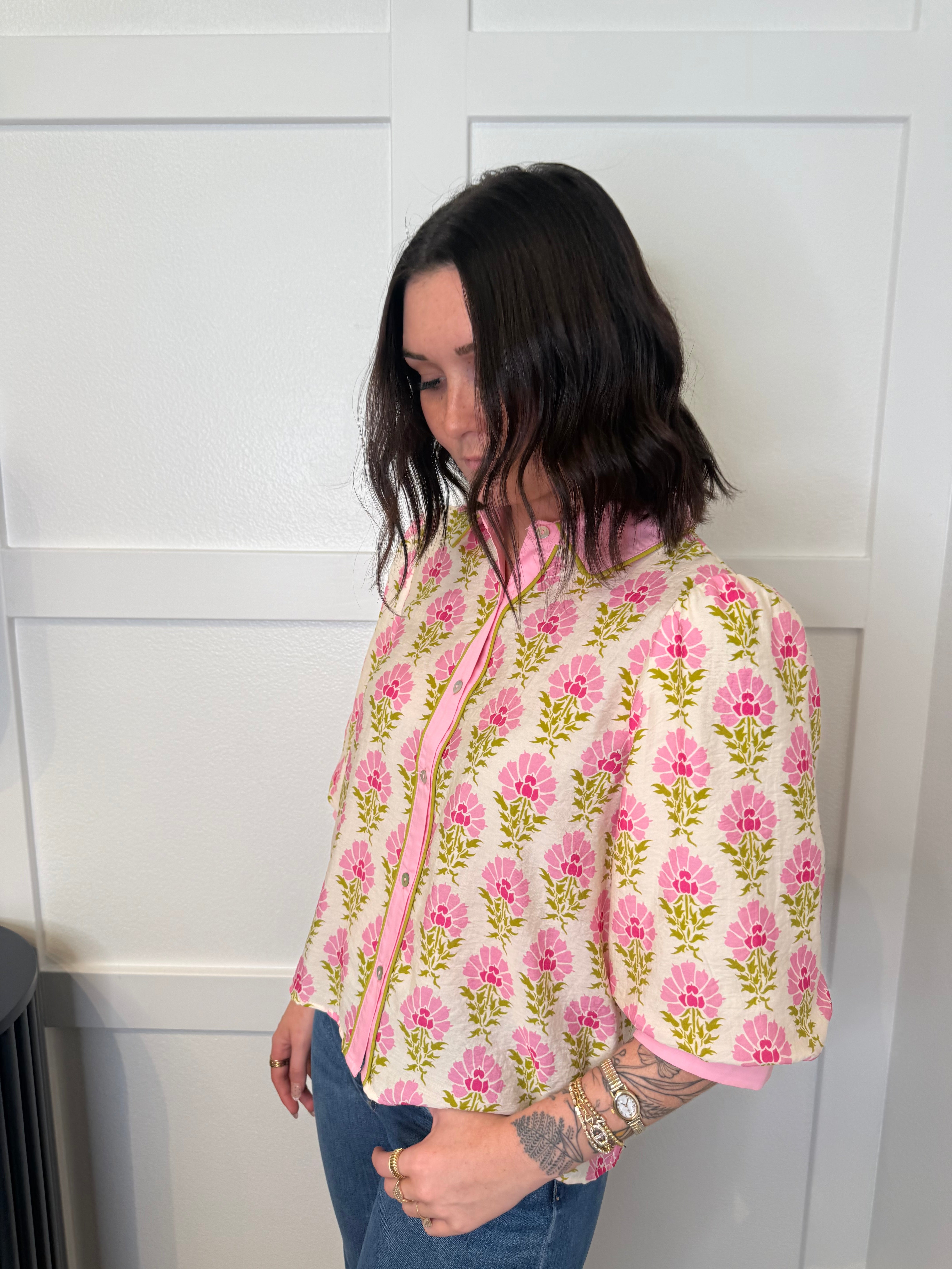 Pretty in Pink Blouse