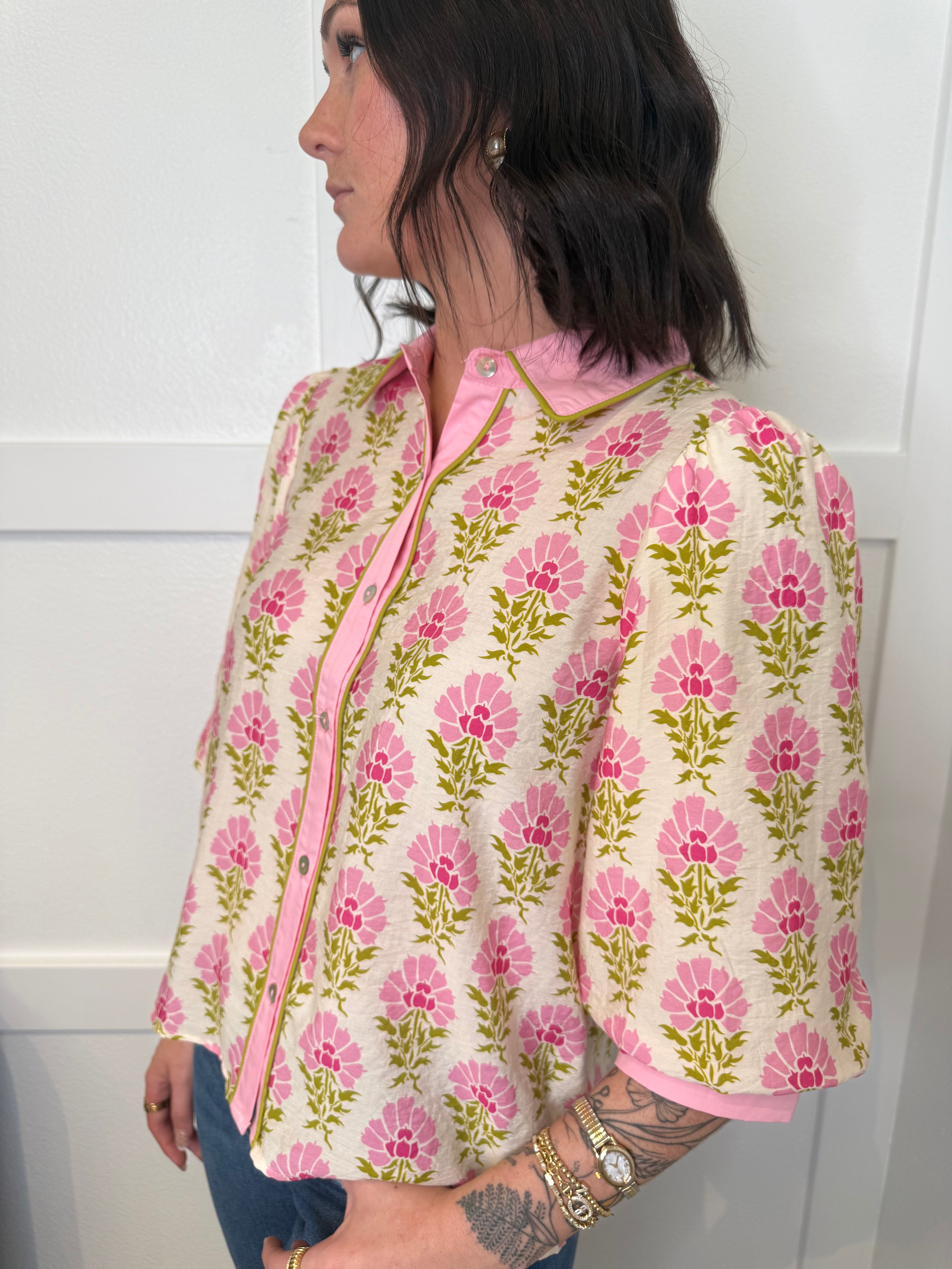 Pretty in Pink Blouse