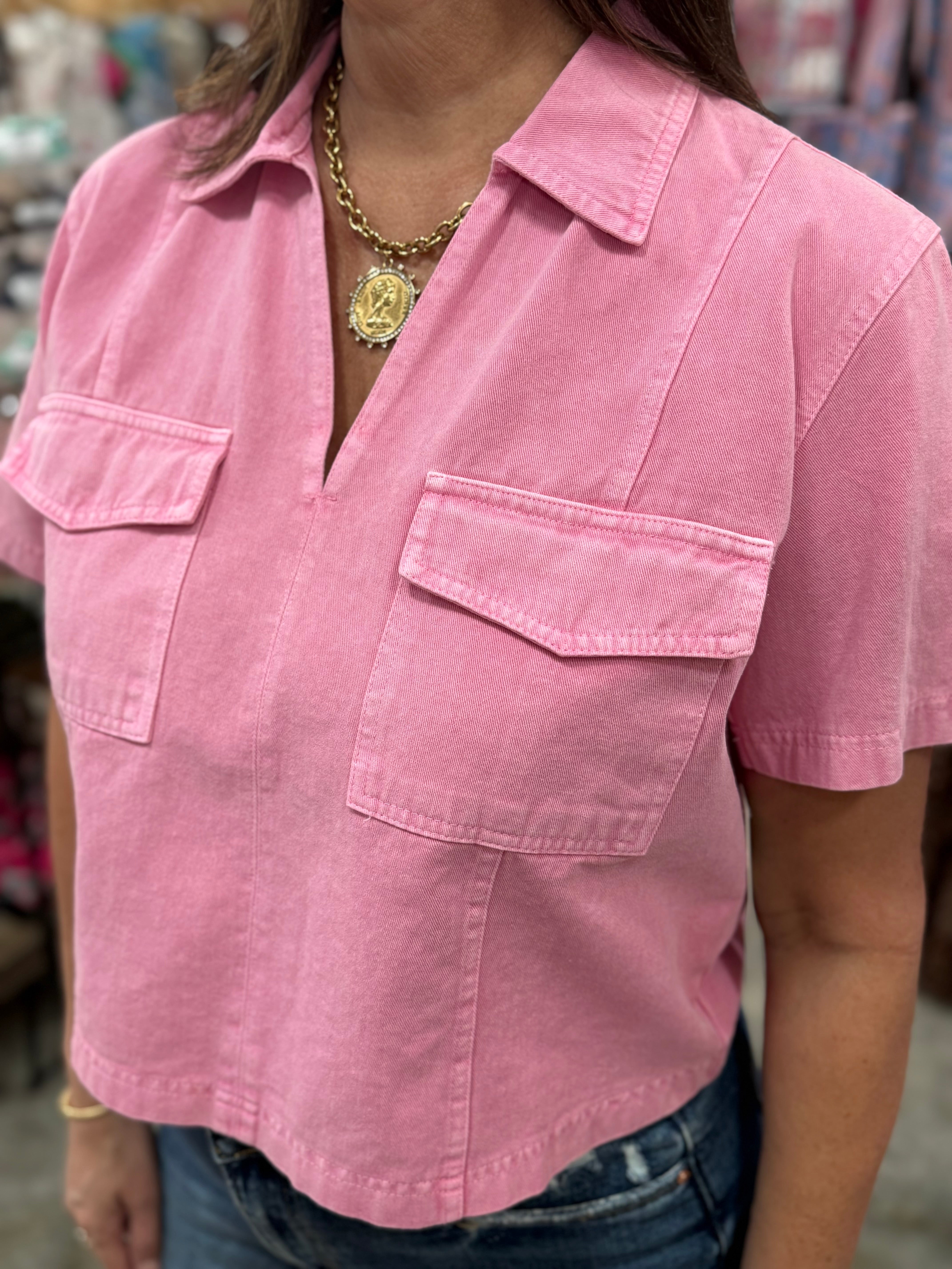 The Blush Wrangler Shirt