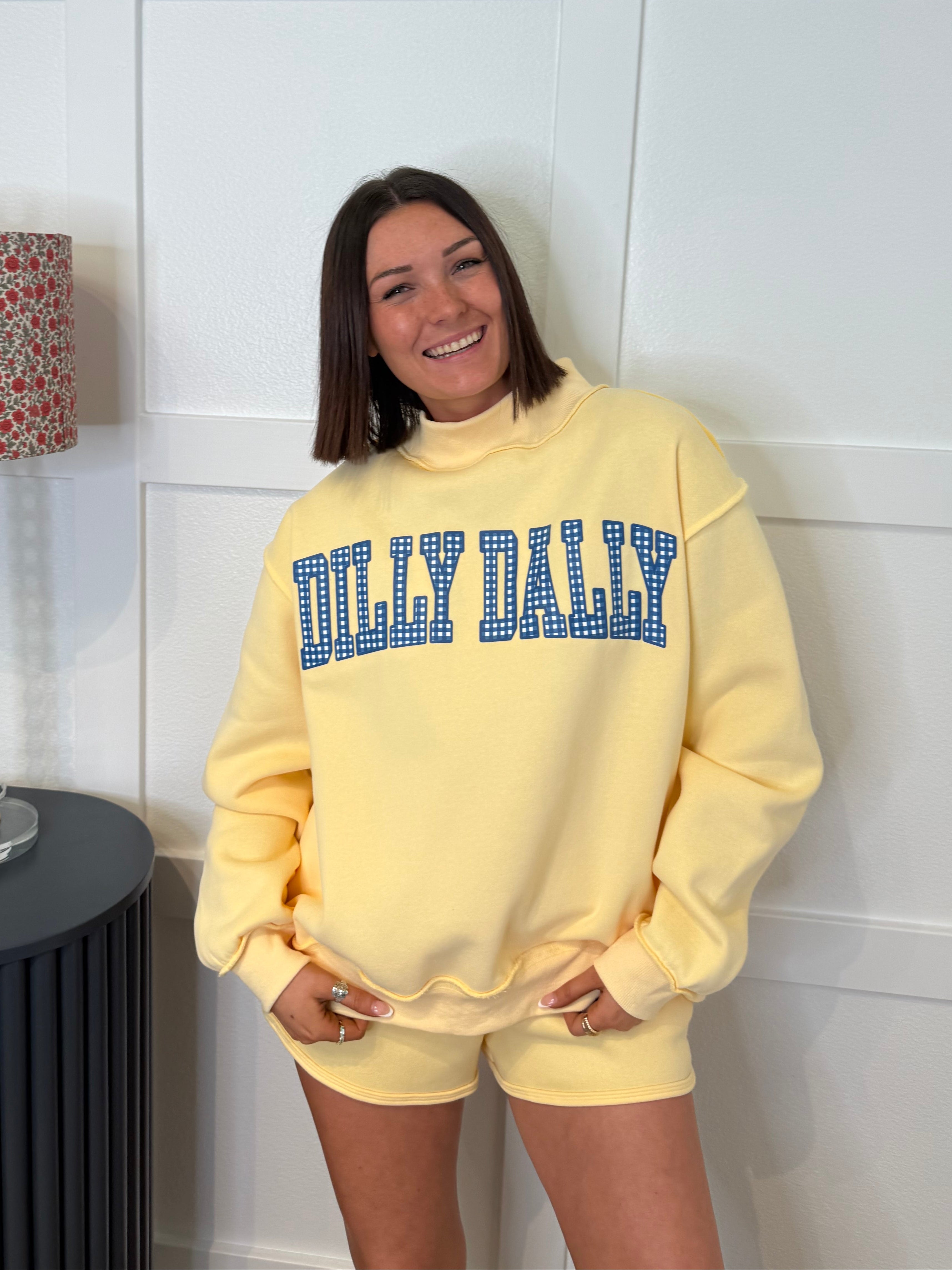 Dilly Dally Mock Neck