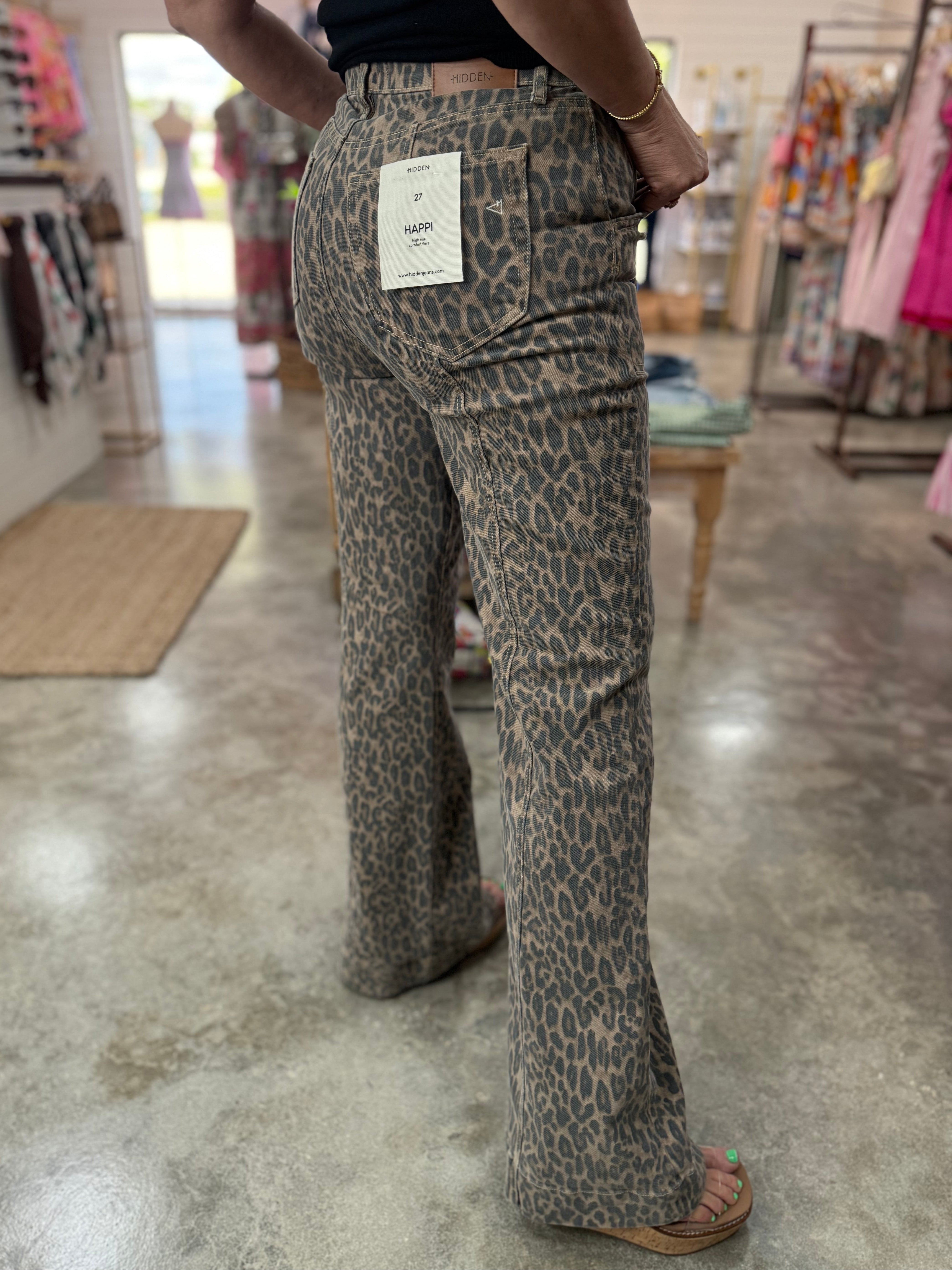 HIDDEN Happi Cheetah Denim