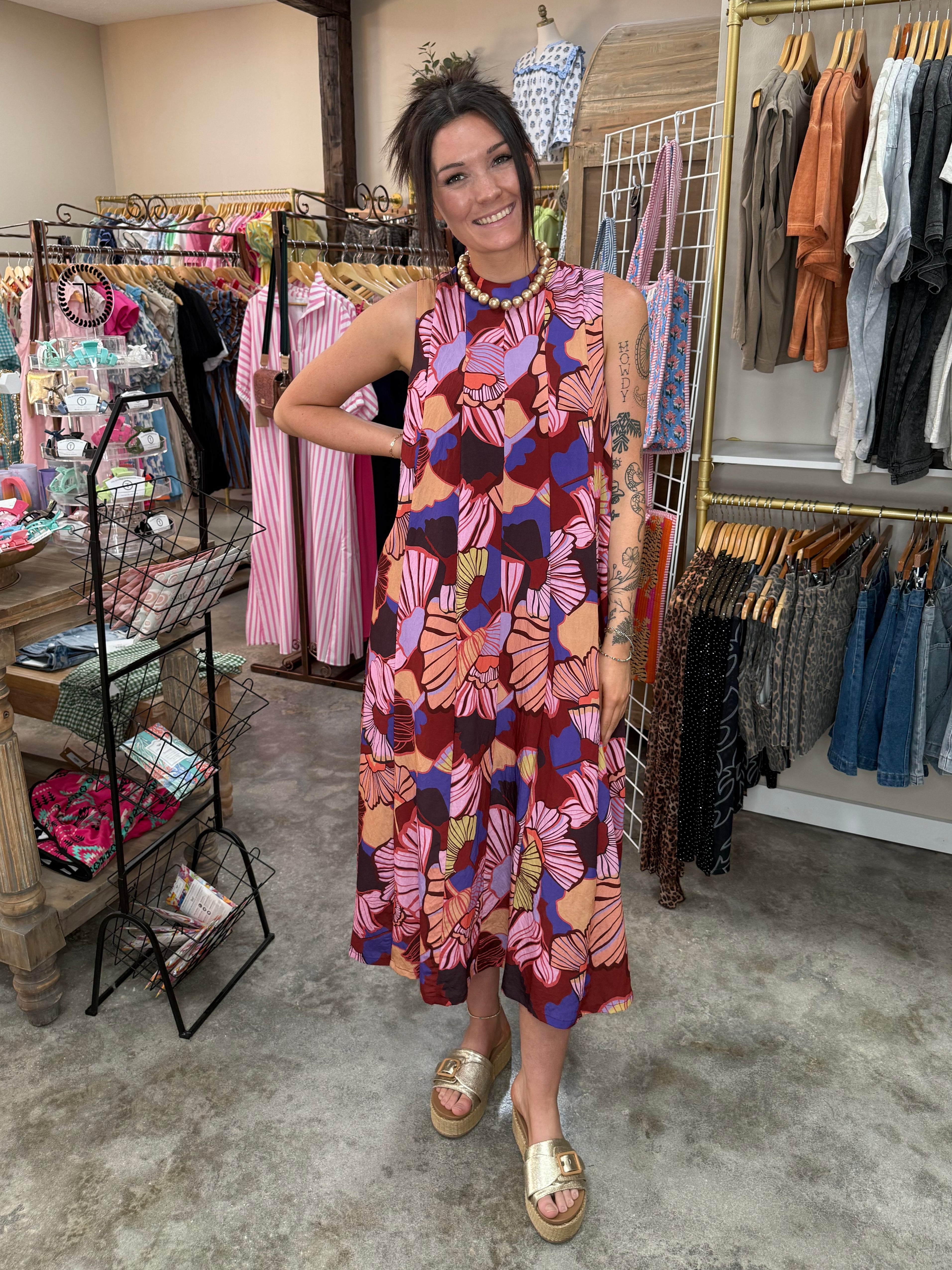 THML Aurora Maxi Dress