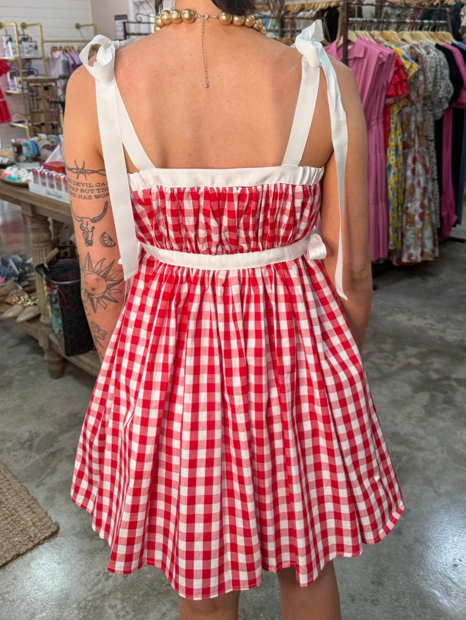 Picnic Parade Mini Dress