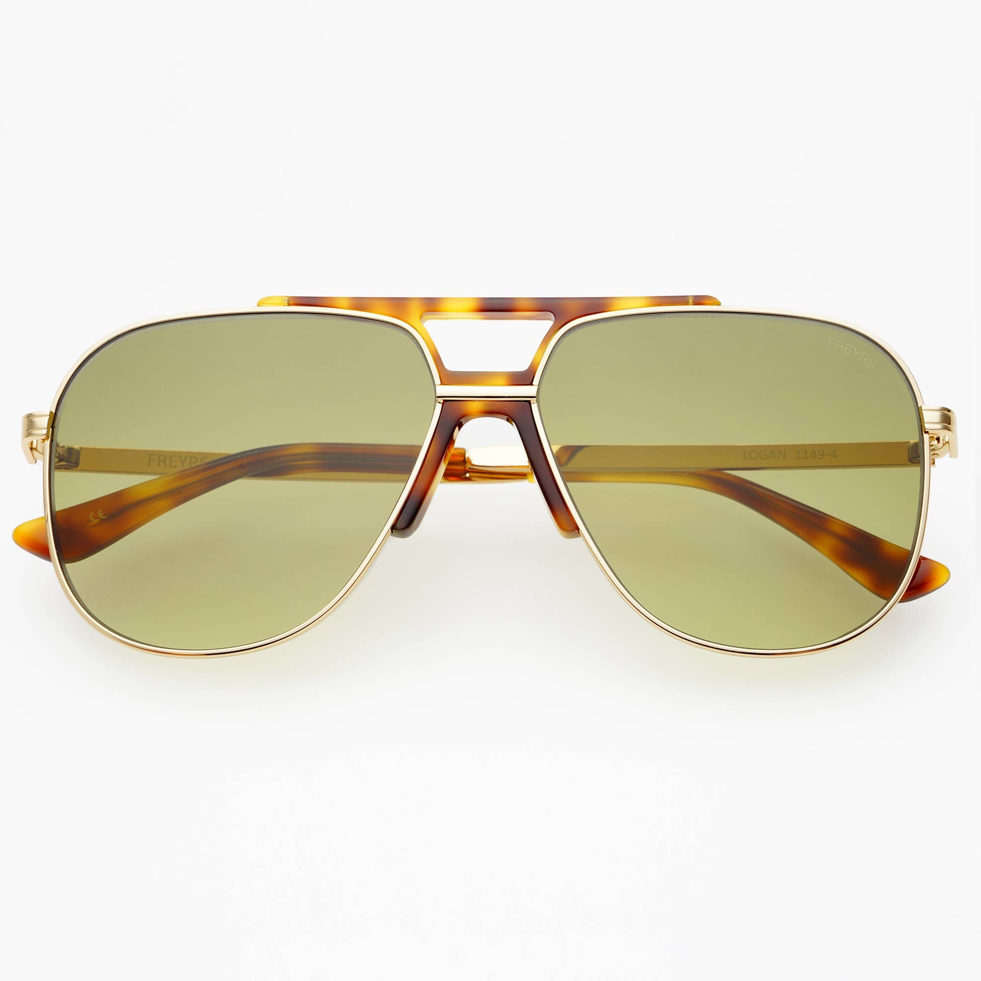 Logan Aviator Unisex Sunglasses