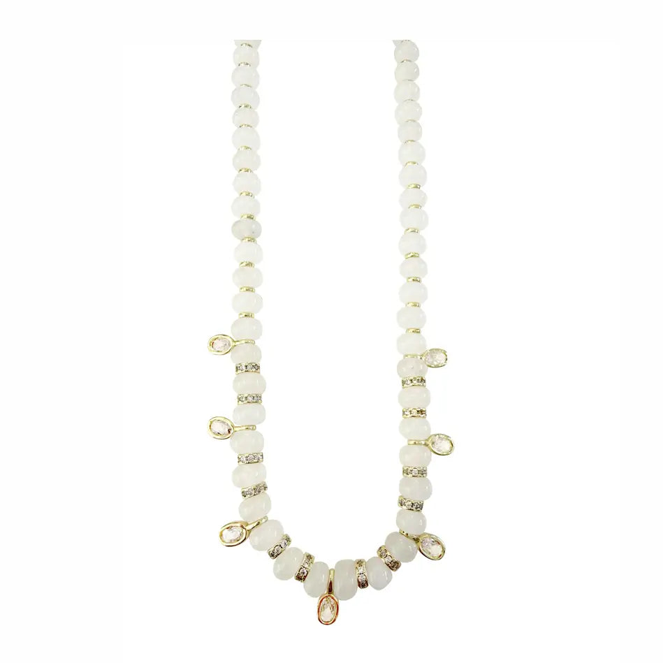 Jupiter Necklace White